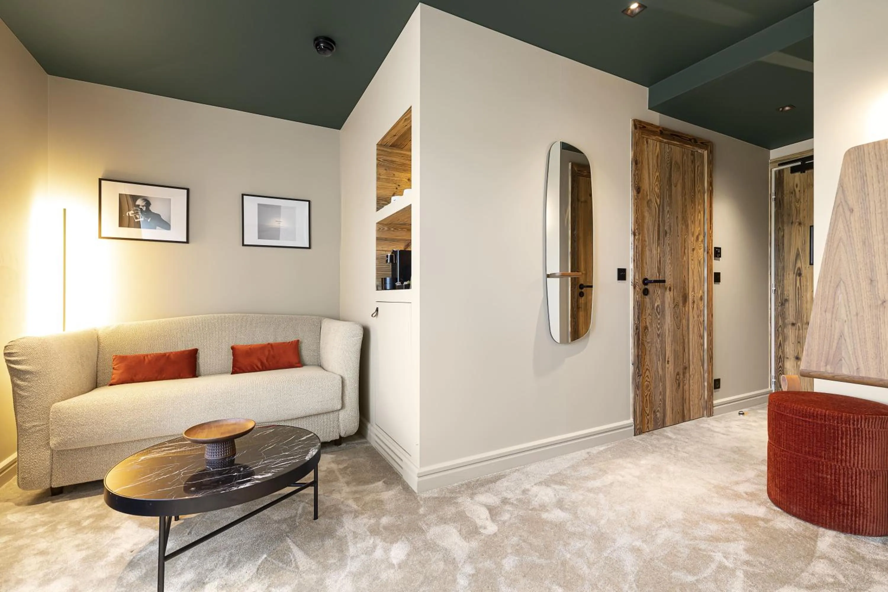 Seating area in Hotel Le Chabichou