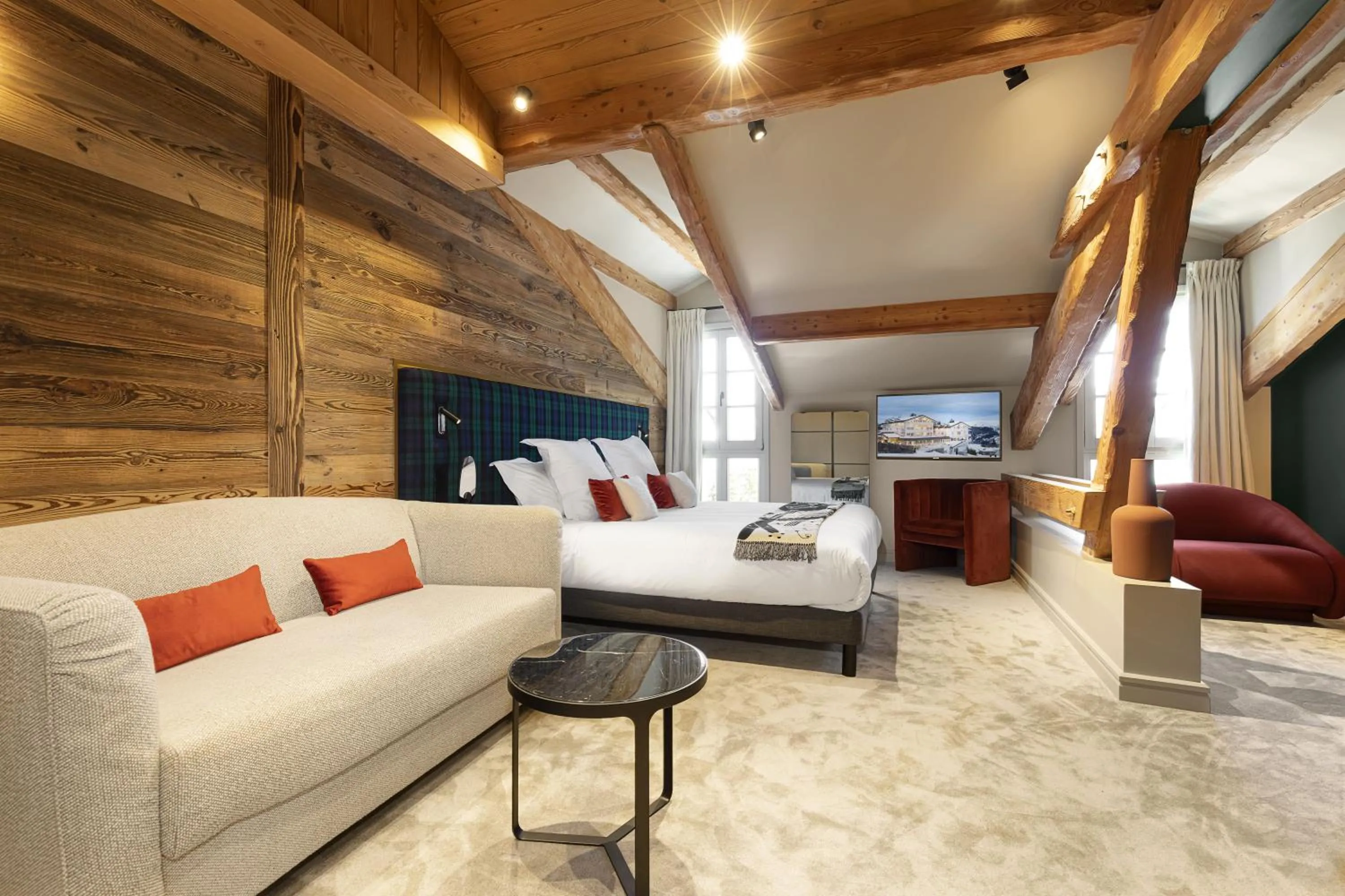 Photo of the whole room in Hotel Le Chabichou