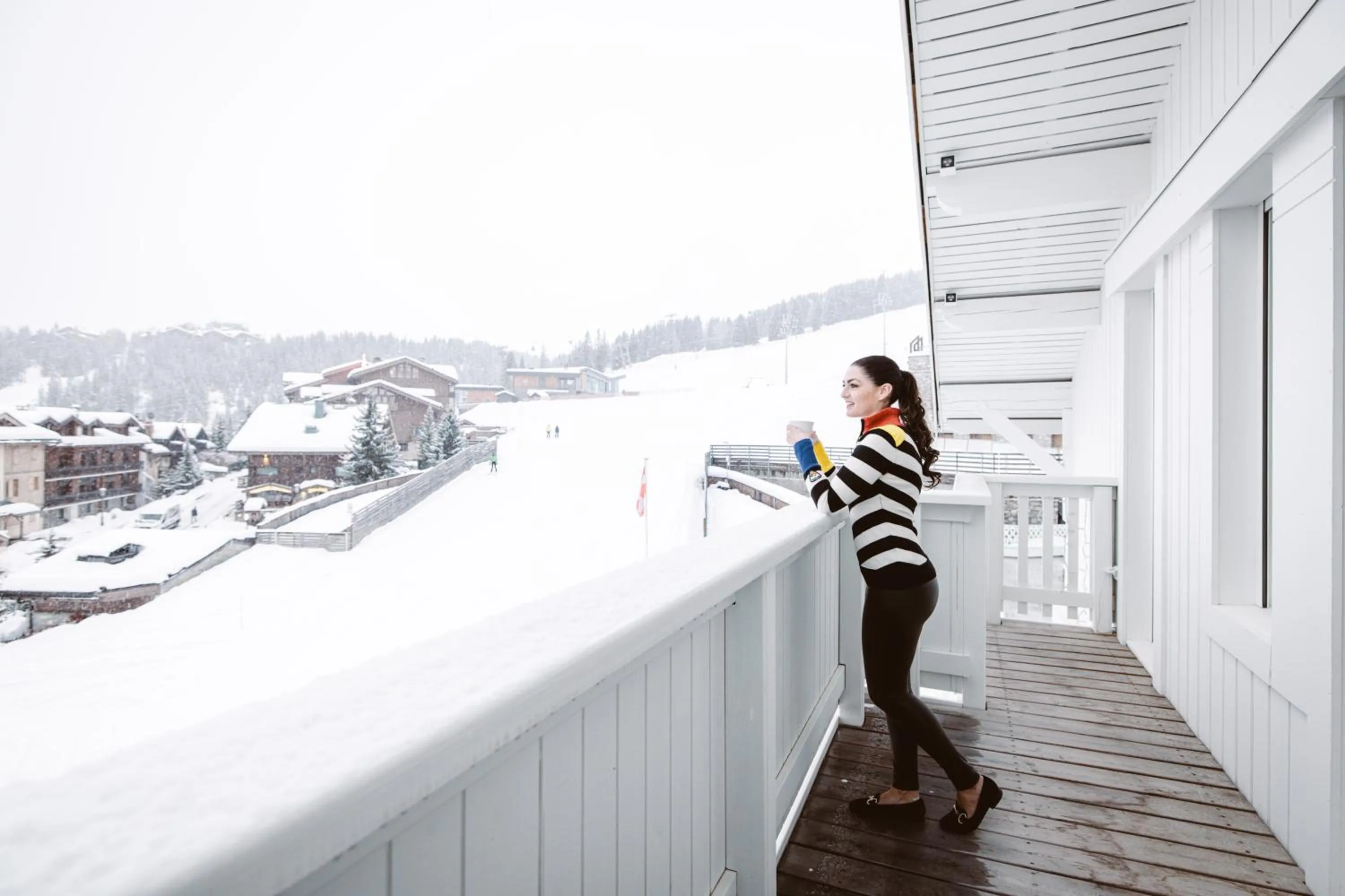 Balcony/Terrace in Hotel Le Chabichou