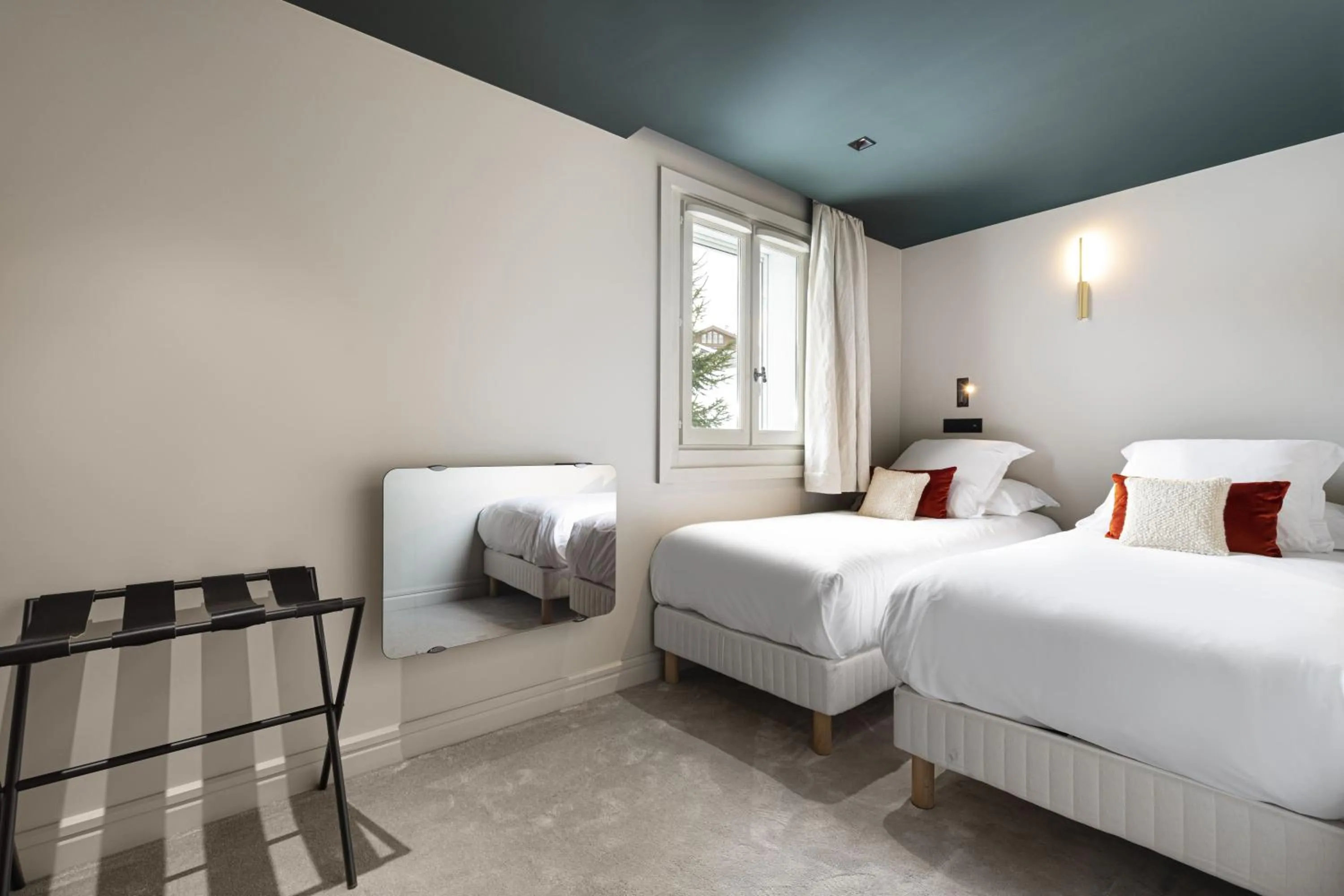 Bedroom, Bed in Hotel Le Chabichou