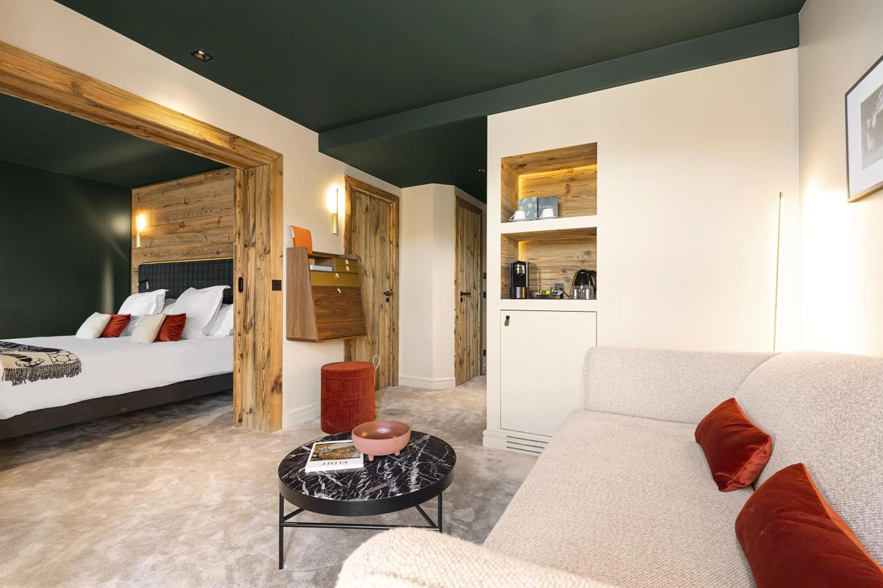 Photo of the whole room, Bed in Hotel Le Chabichou