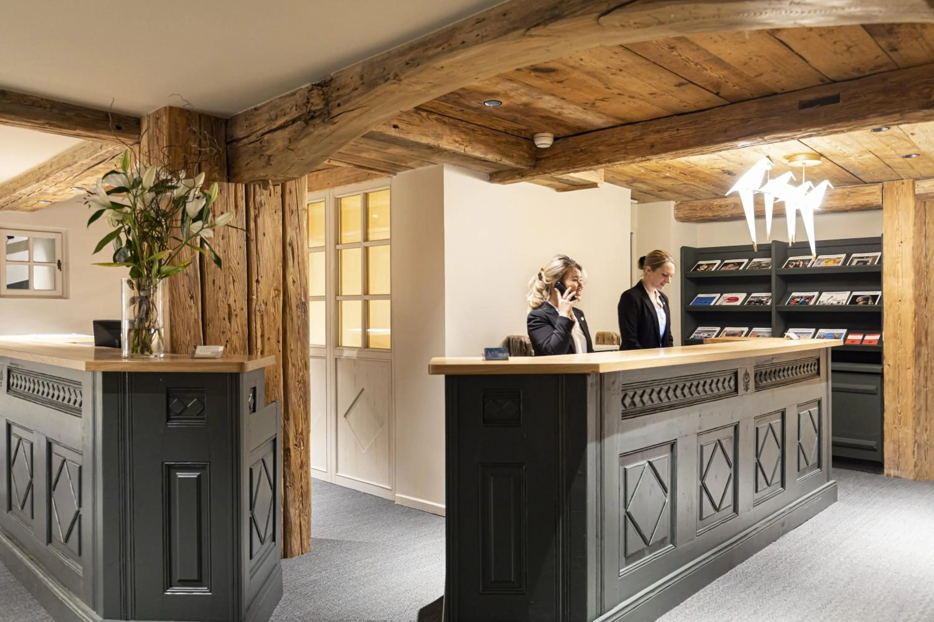 Staff in Hotel Le Chabichou