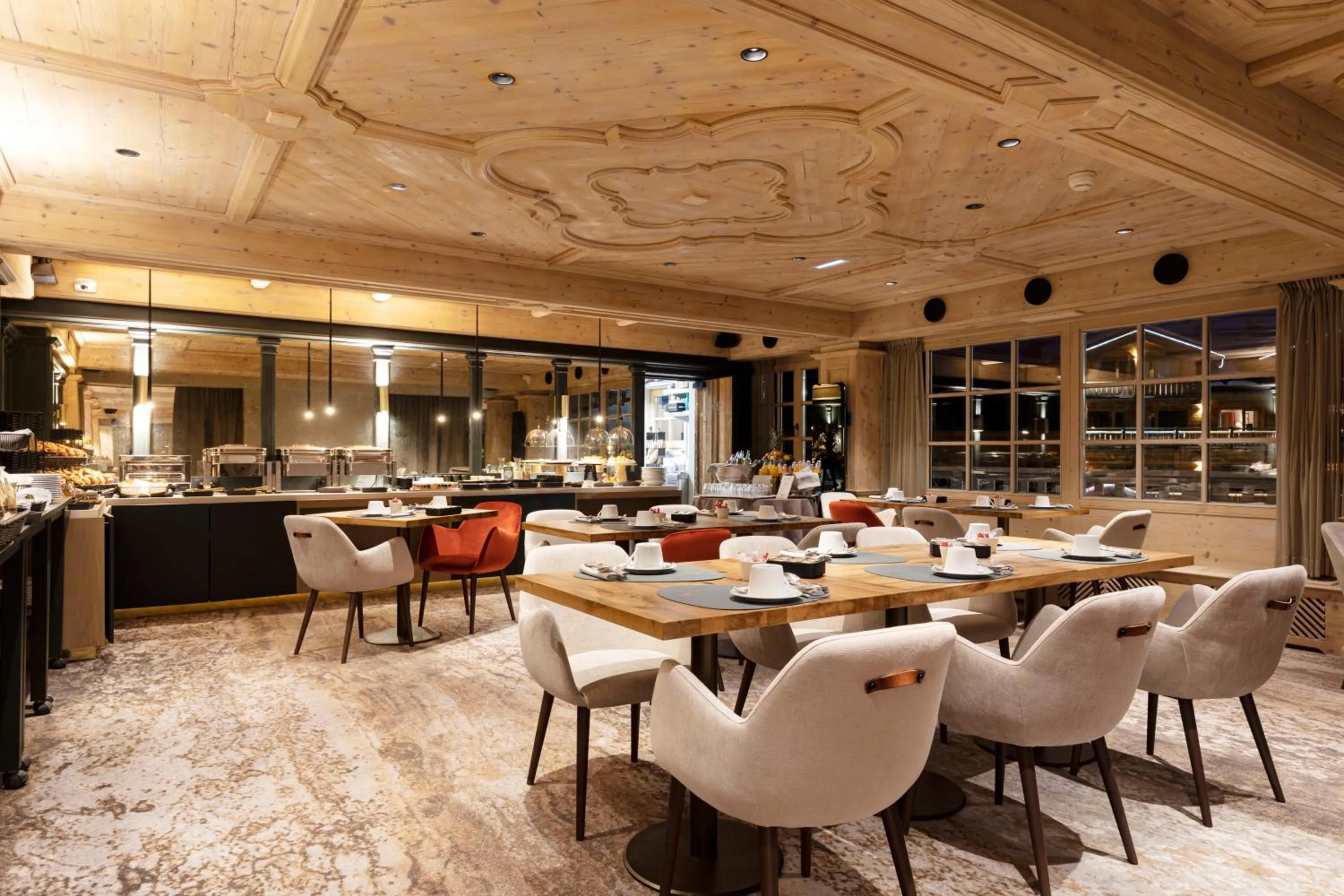 Restaurant/places to eat in Hotel Le Chabichou