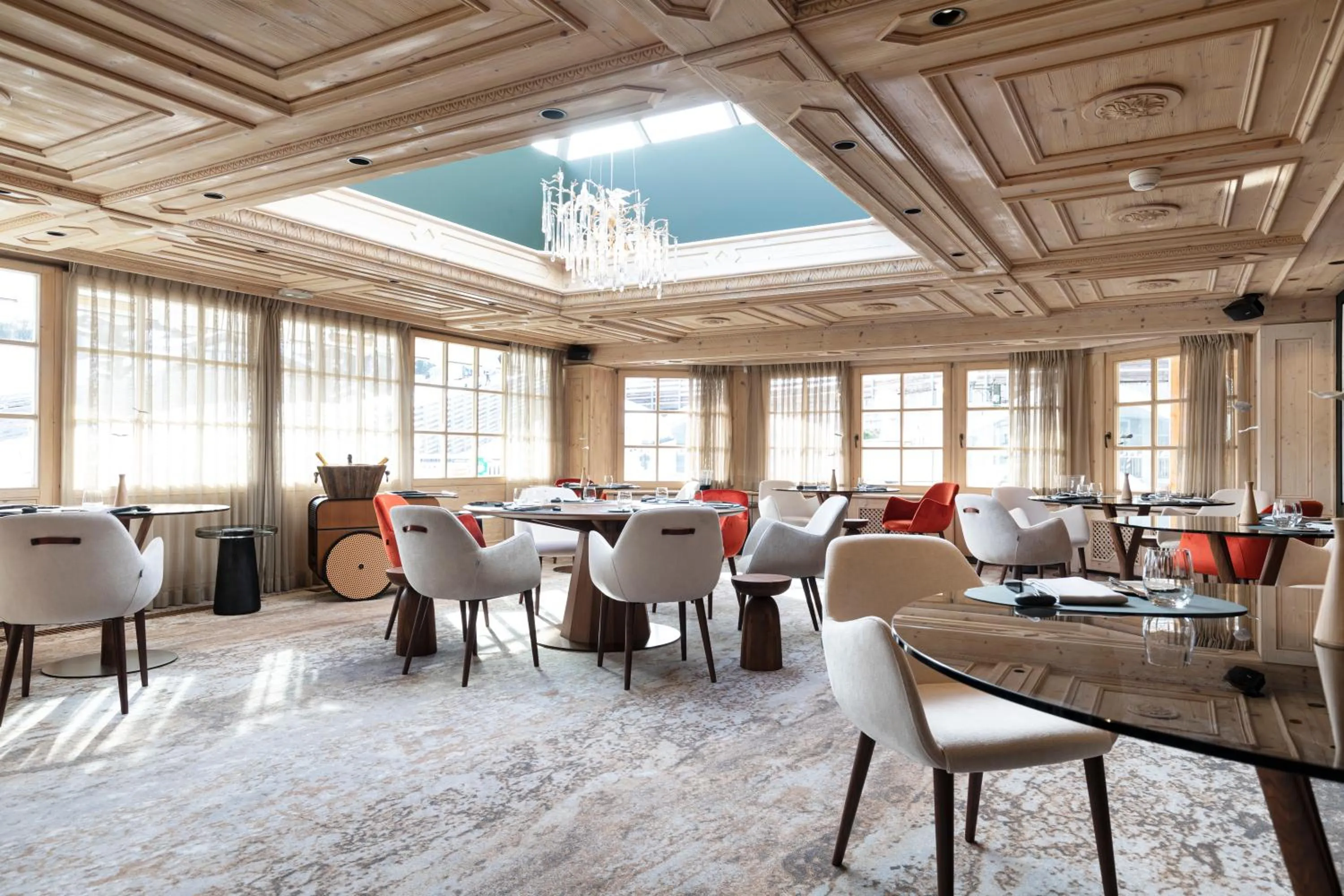 Restaurant/places to eat in Hotel Le Chabichou