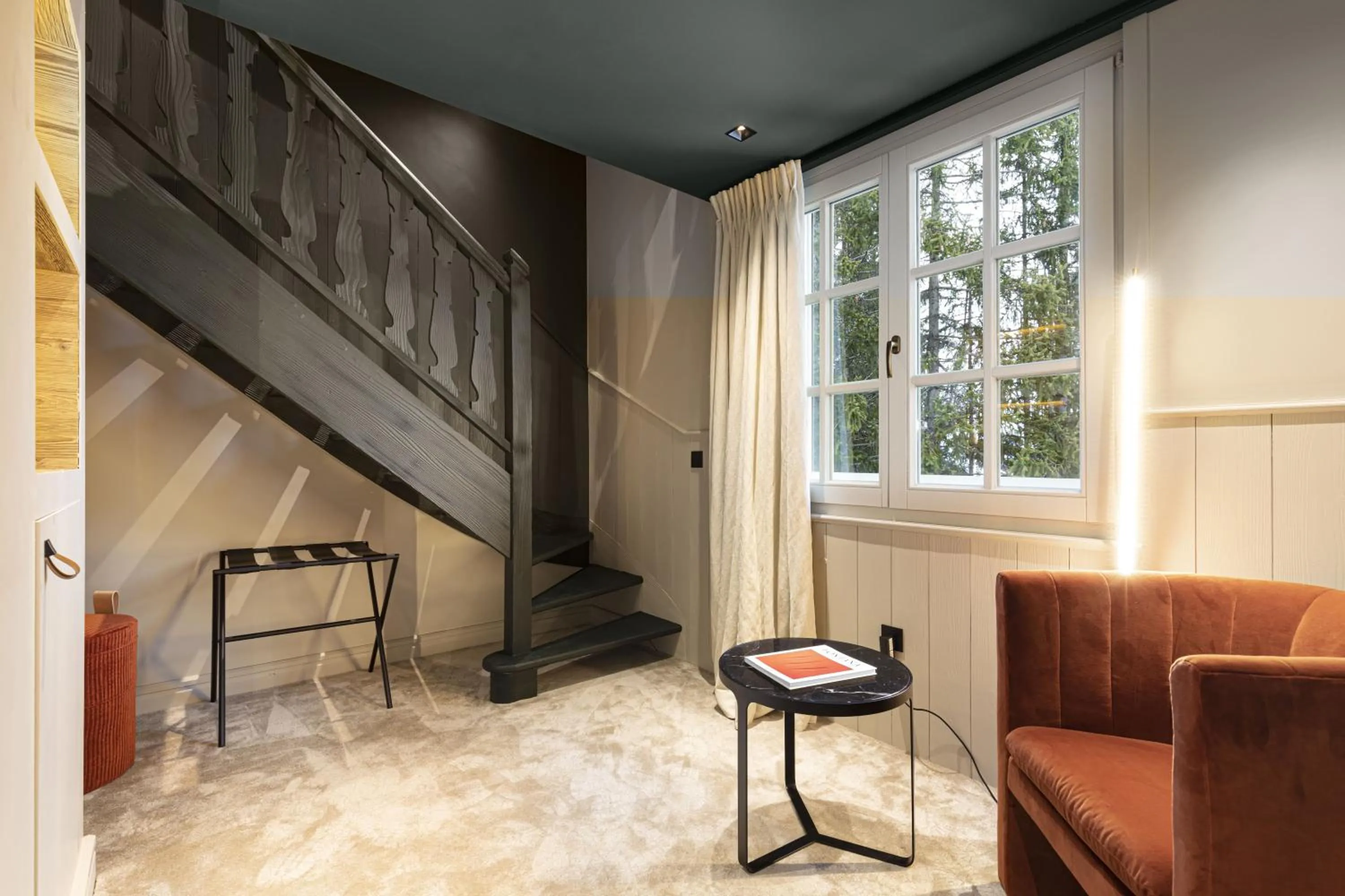 Seating area in Hotel Le Chabichou