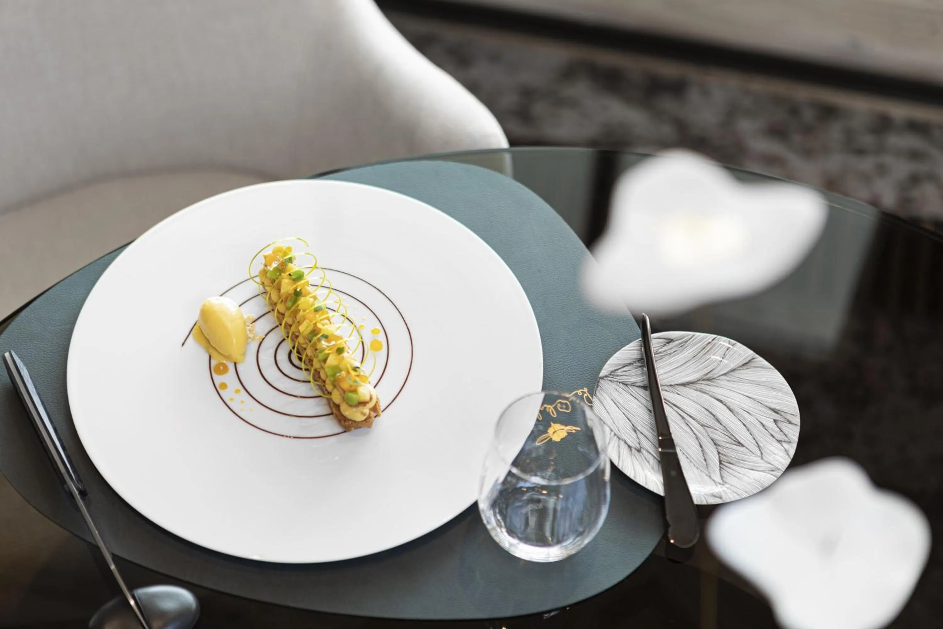 Food and drinks in Hotel Le Chabichou