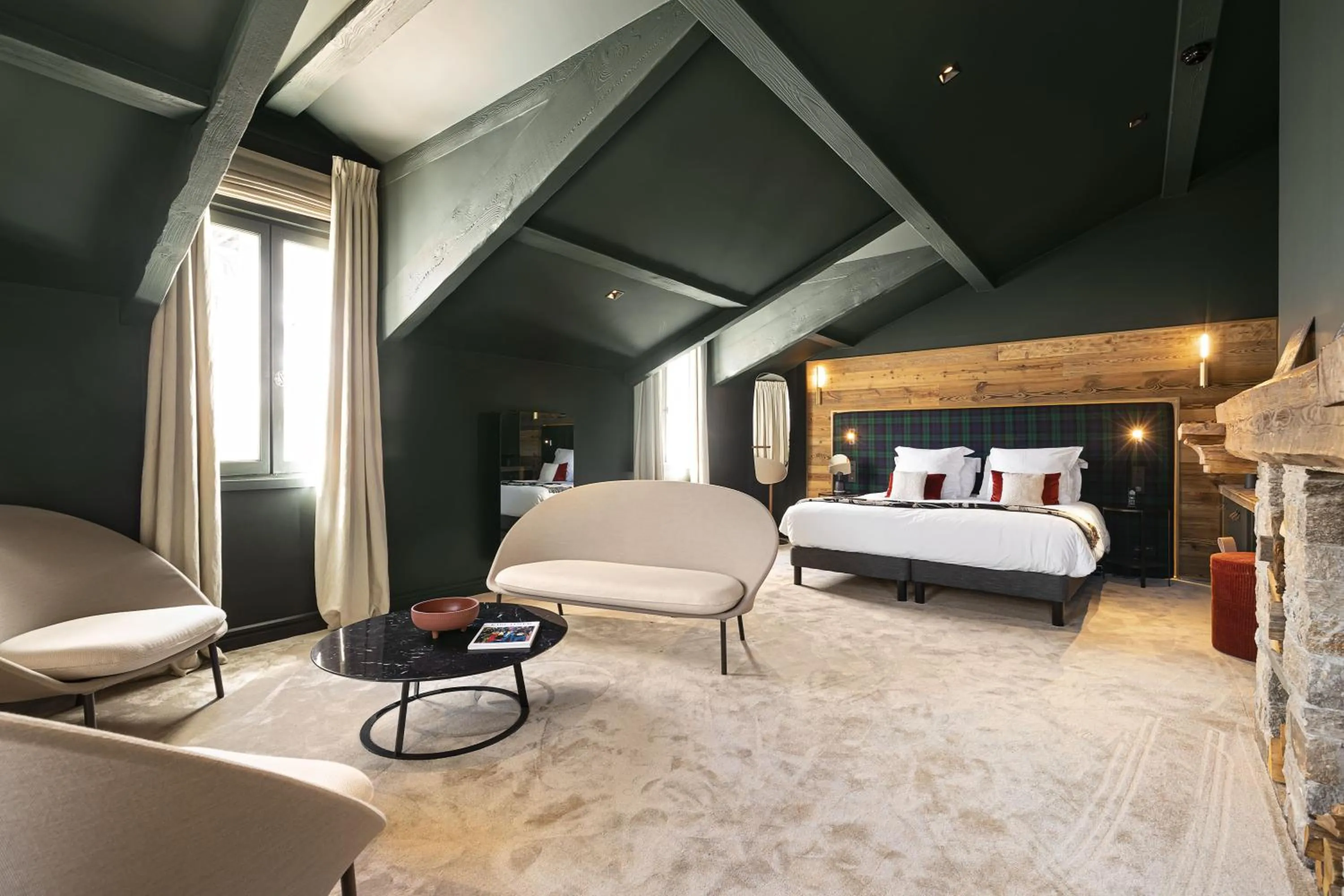 Photo of the whole room, Bed in Hotel Le Chabichou