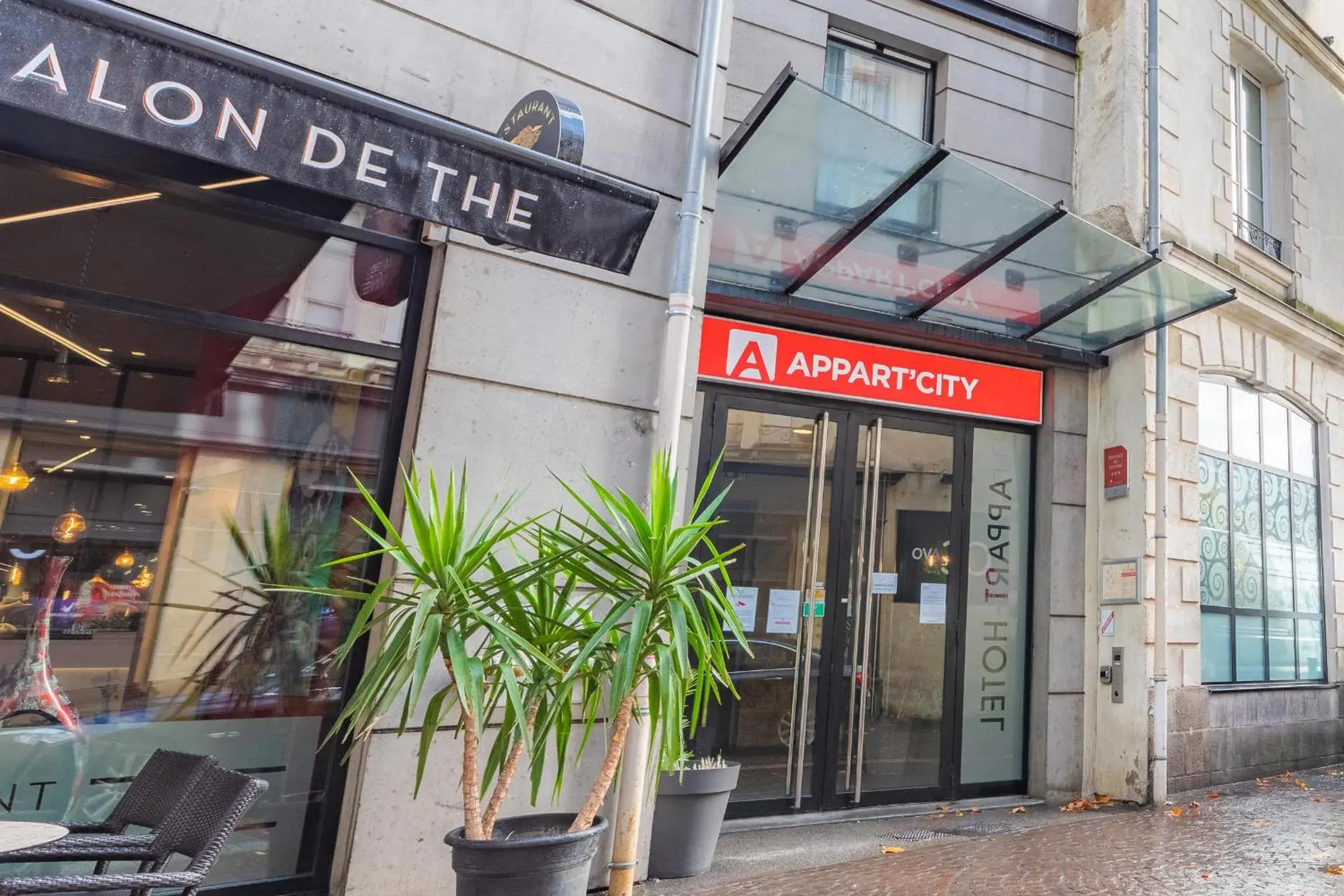 Property building in Appart’City Confort Nantes Centre Property building in Appart’City Confort Nantes Centre