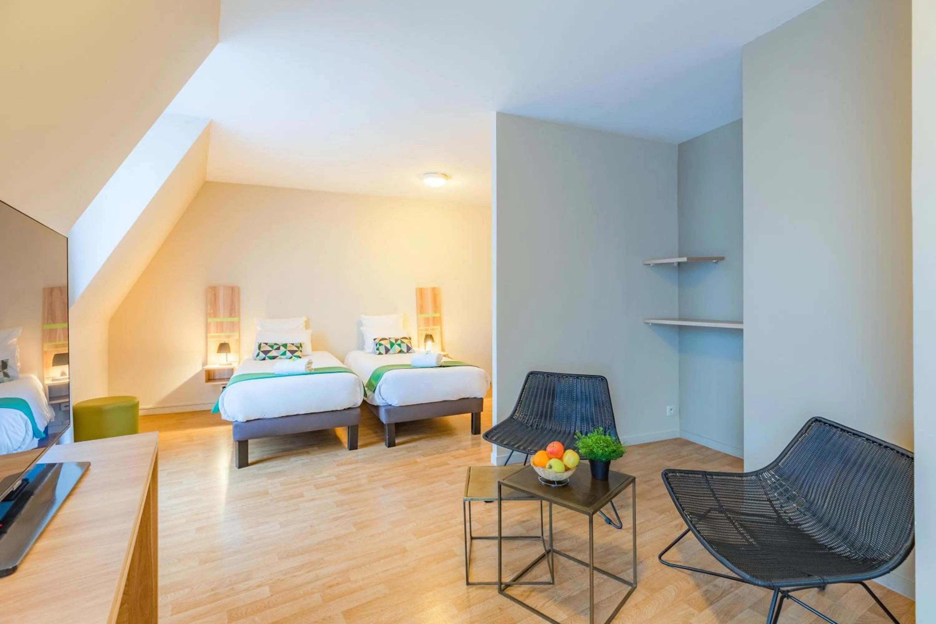 Bed in Appart’City Confort Nantes Centre