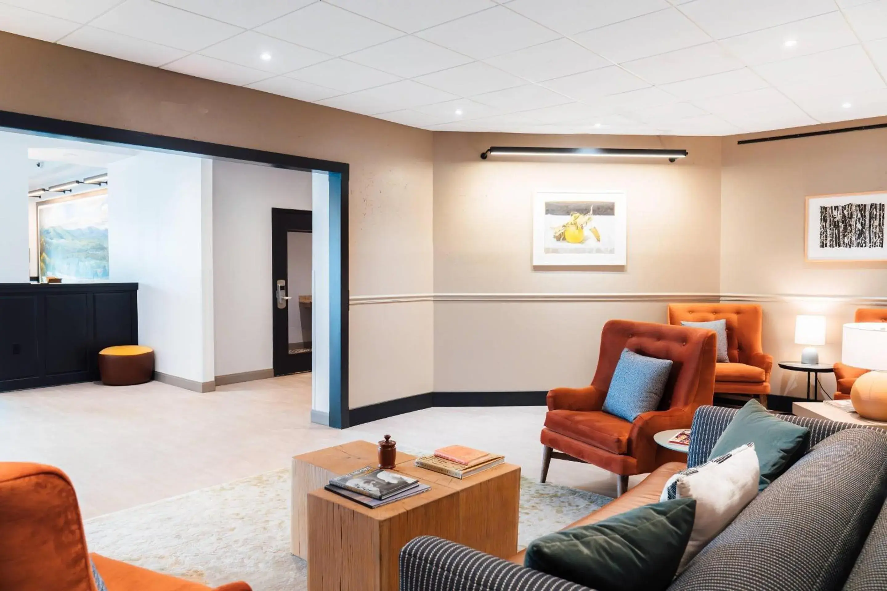 Lobby or reception in Hotel Downstreet, an Ascend Collection Hotel Lobby or reception in Hotel Downstreet, an Ascend Collection Hotel