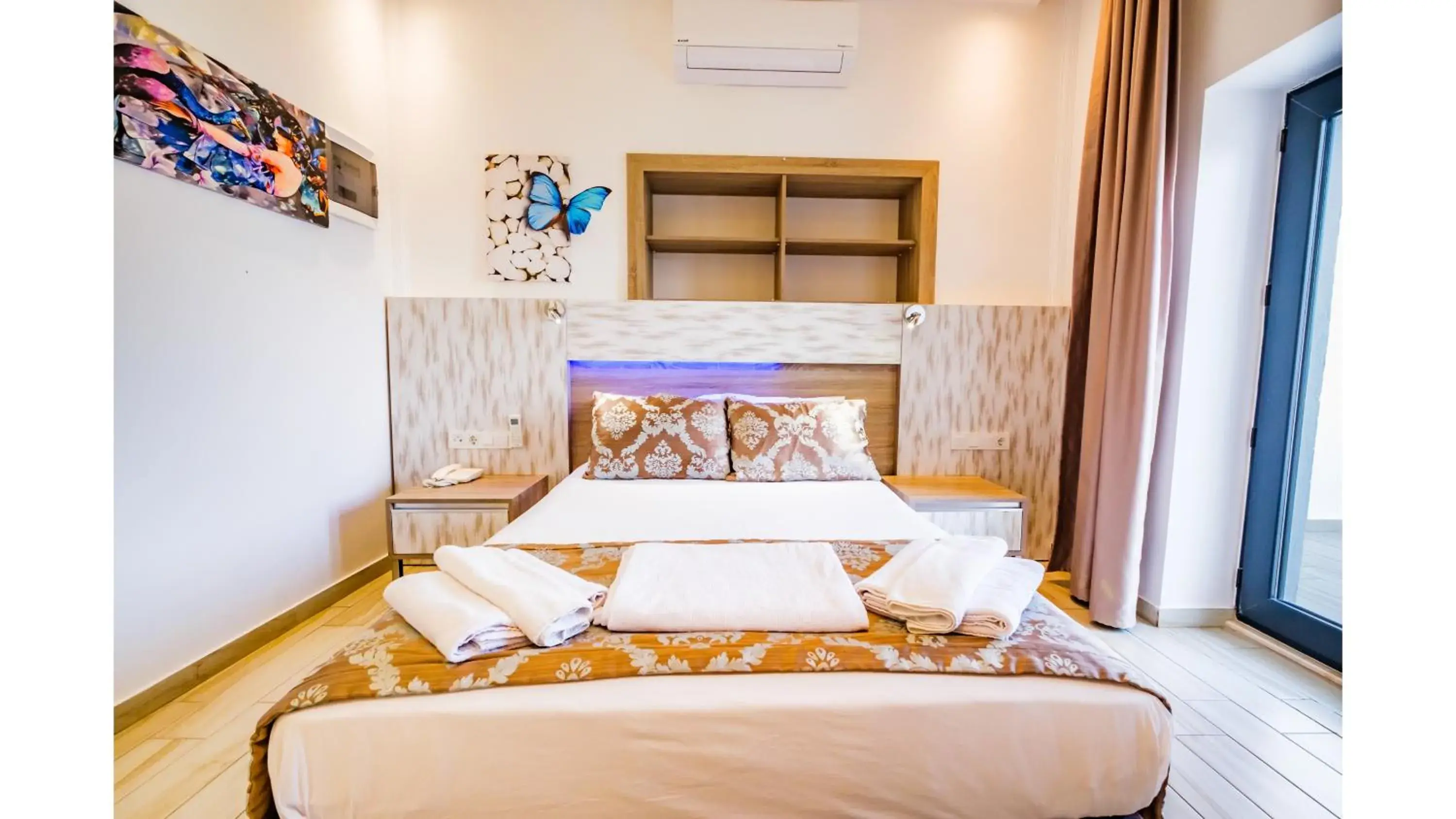 Bed in Sardunya Andifli Otel Bed in Sardunya Andifli Otel