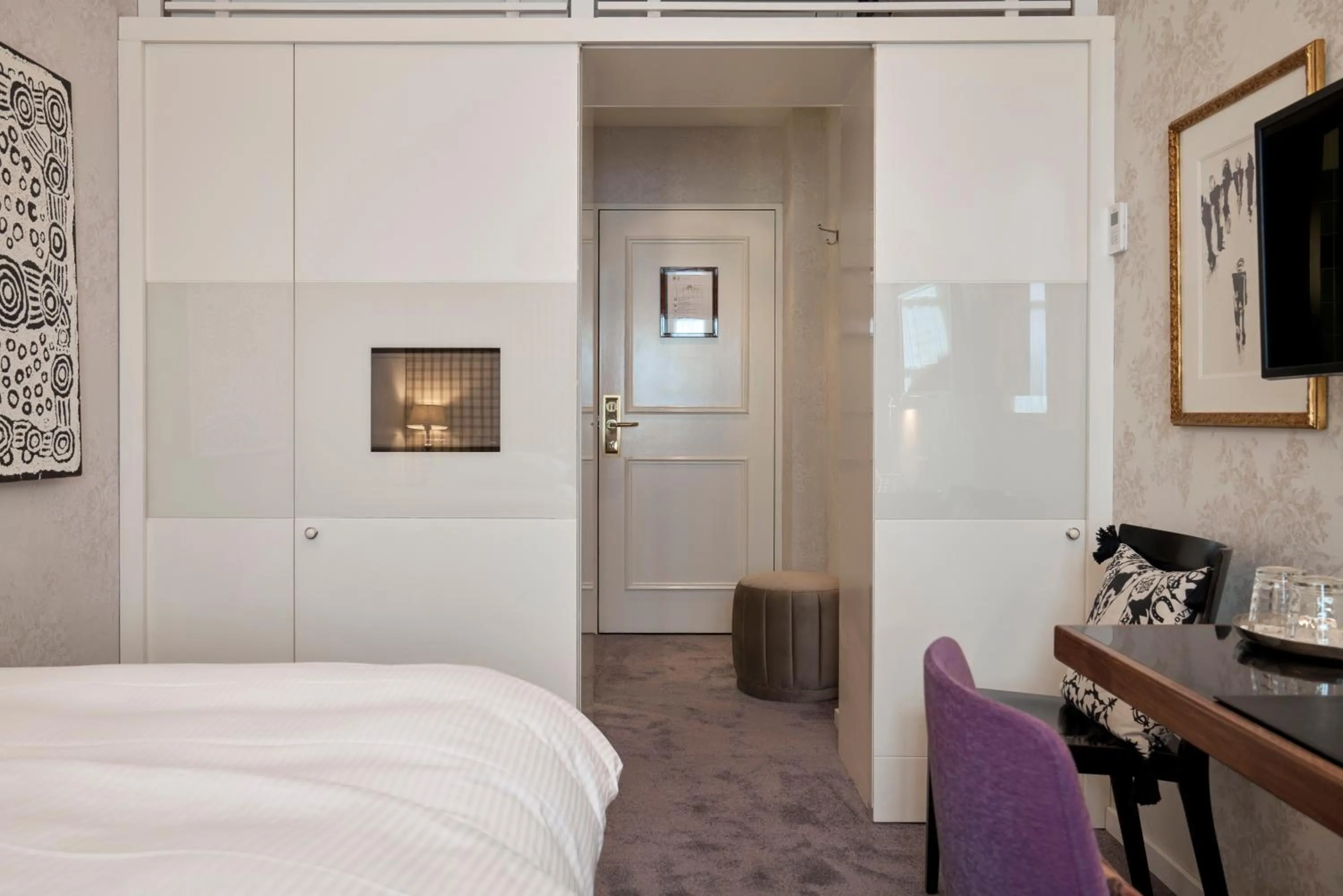 TV and multimedia, Bed in Boutique Hotel Kindli