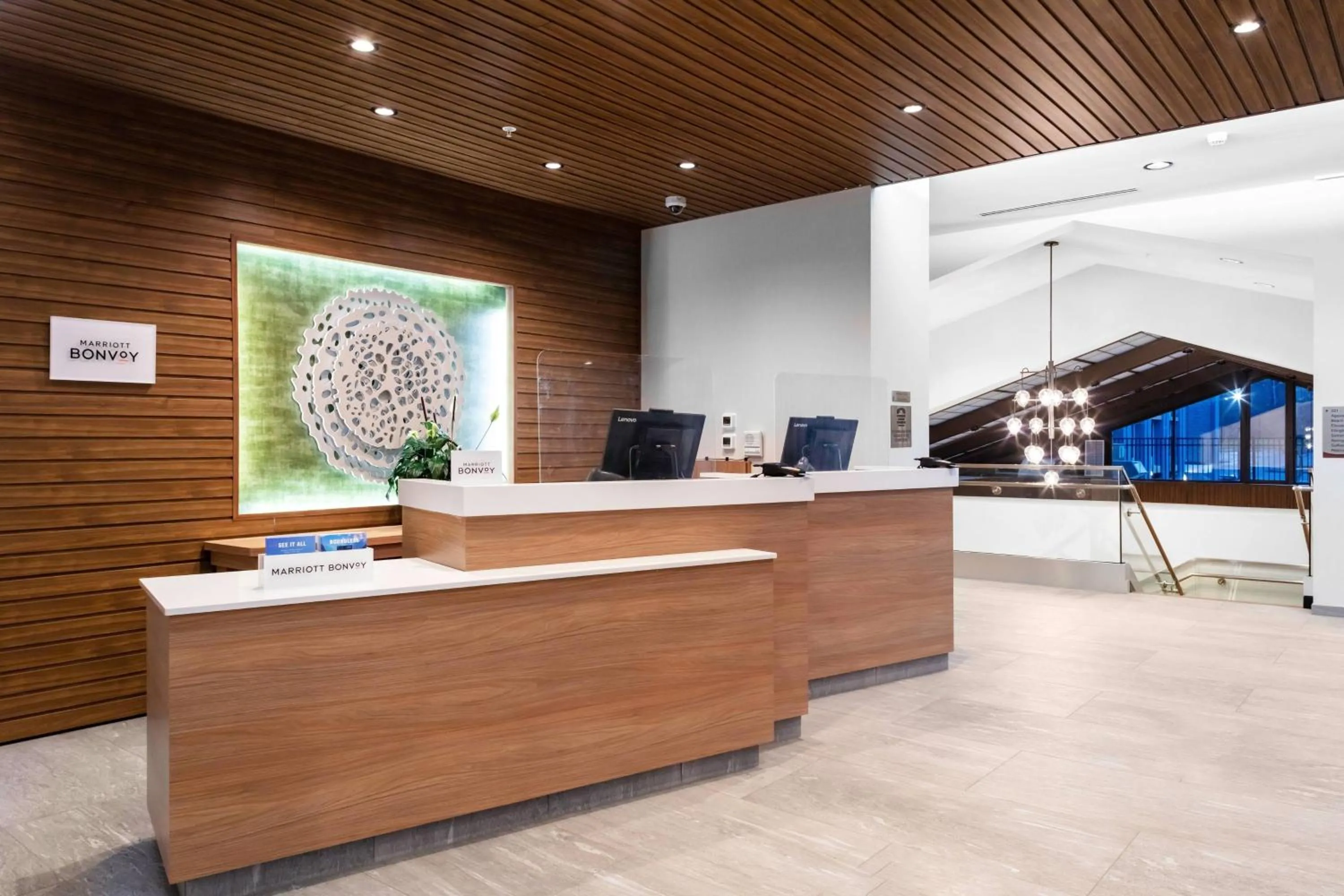 Lobby or reception in Fairfield Inn & Suites Springfield Enfield