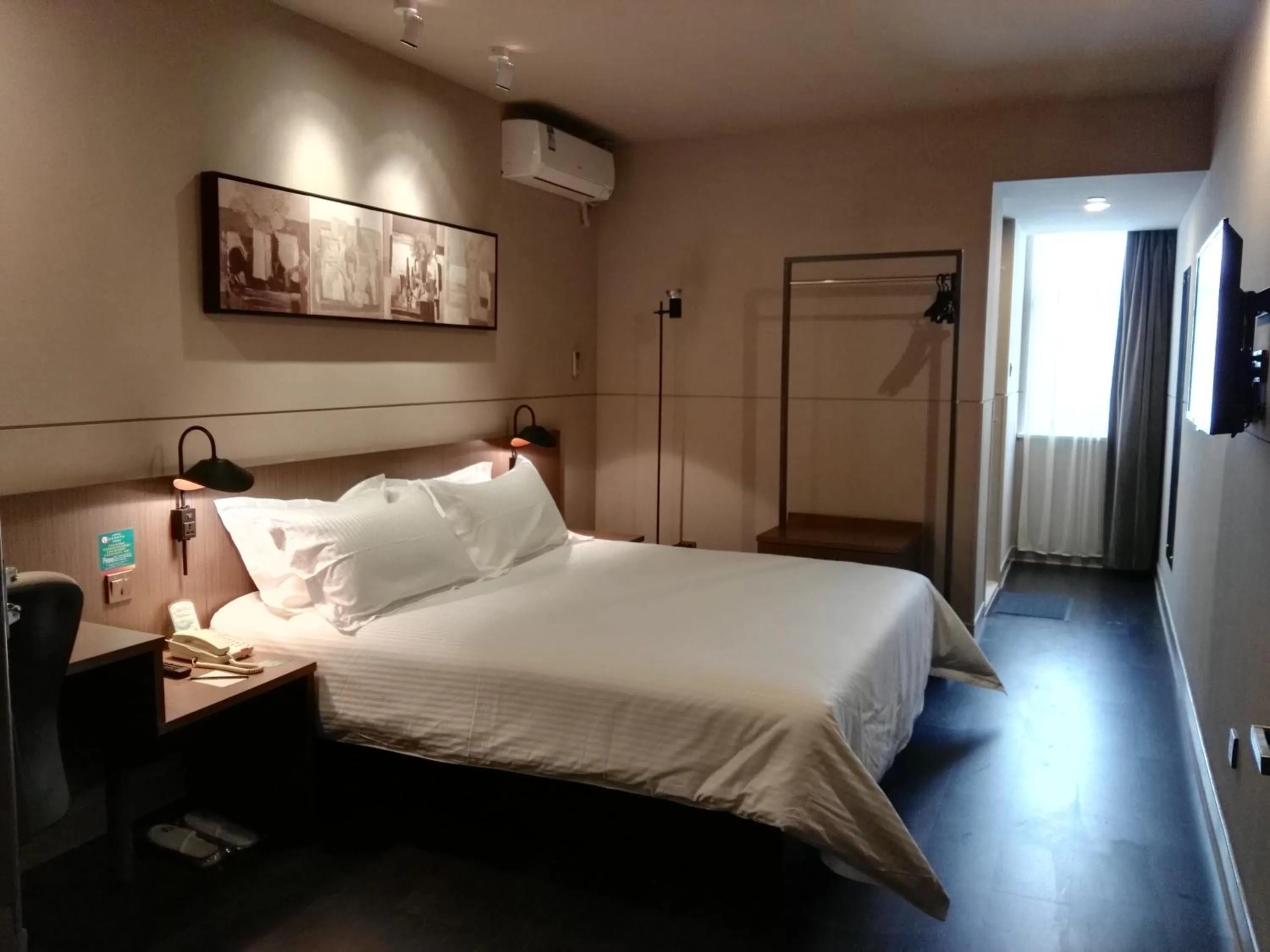 Bed in Jinjiang Inn Select Shaoxing Jiefang North Road
