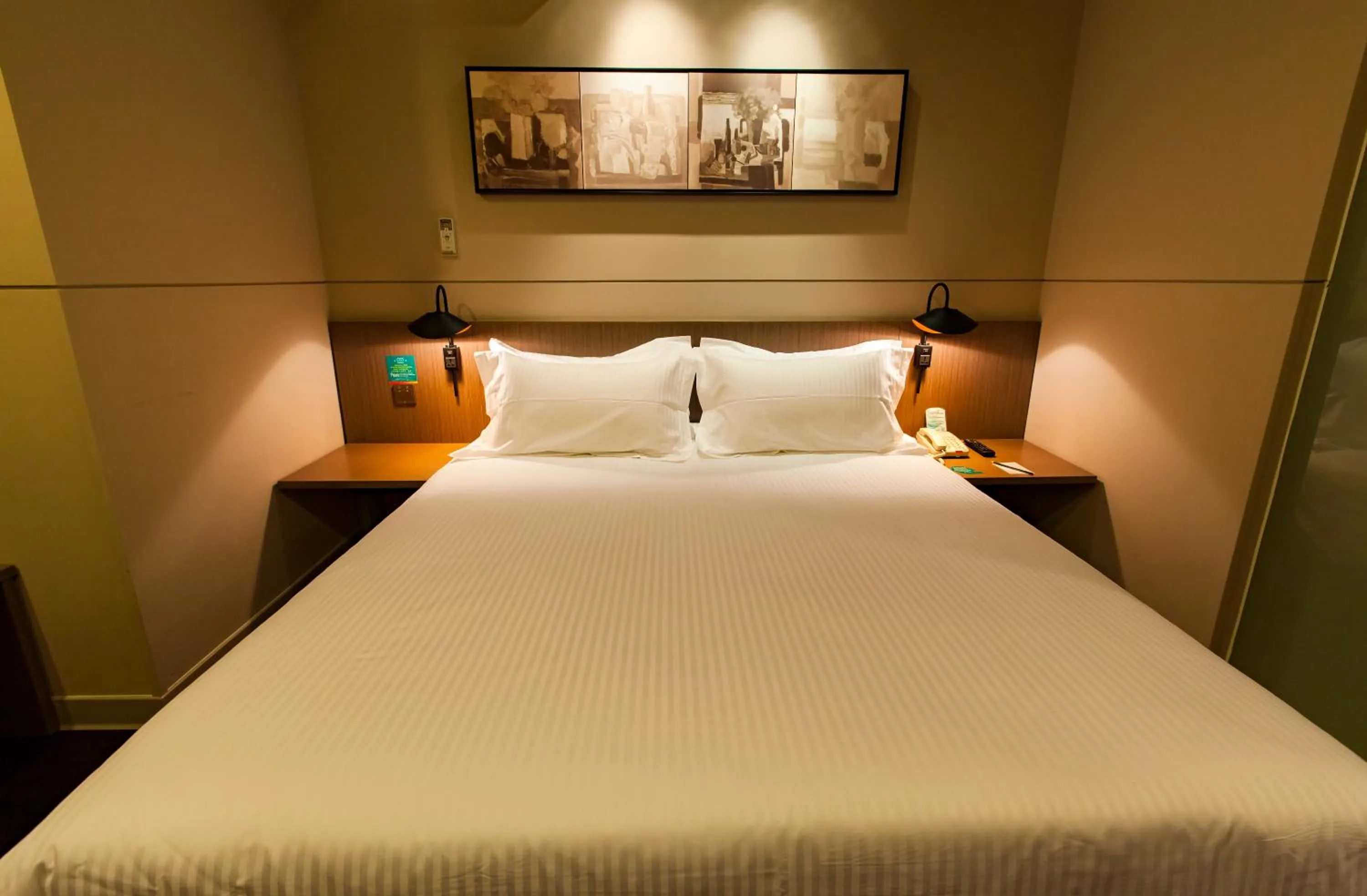 Bed in Jinjiang Inn Select Shaoxing Jiefang North Road