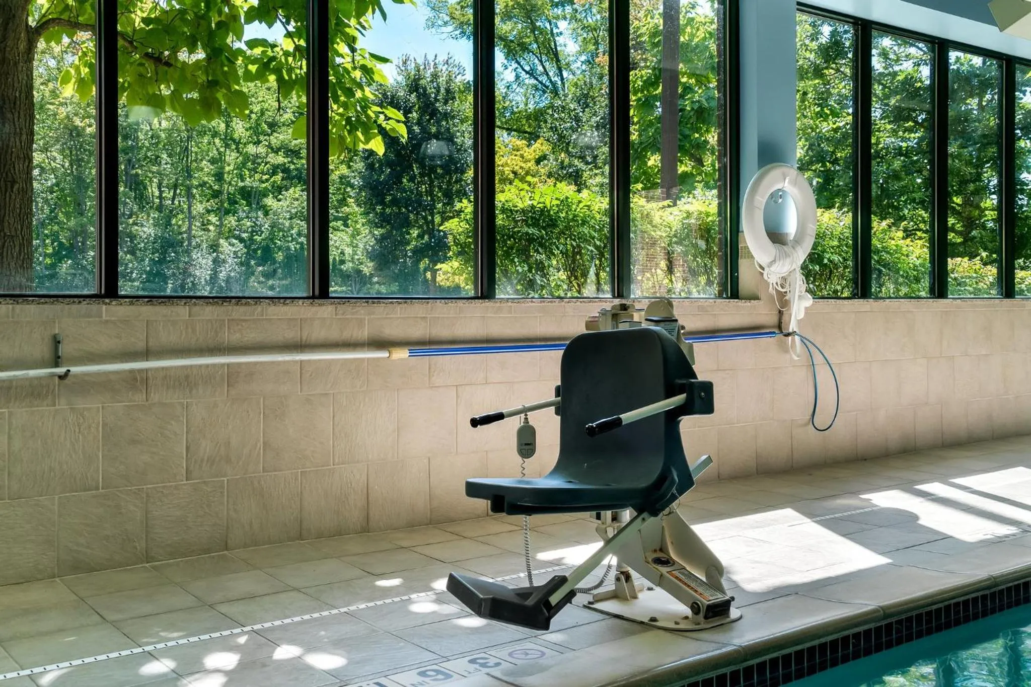 Swimming pool in Holiday Inn Express & Suites Detroit - Novi by IHG