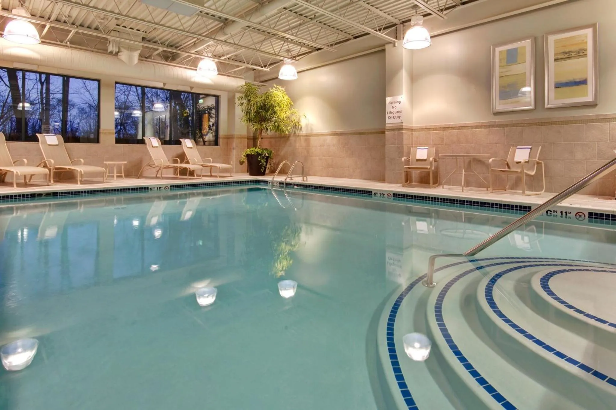 Swimming pool in Holiday Inn Express & Suites Detroit - Novi by IHG