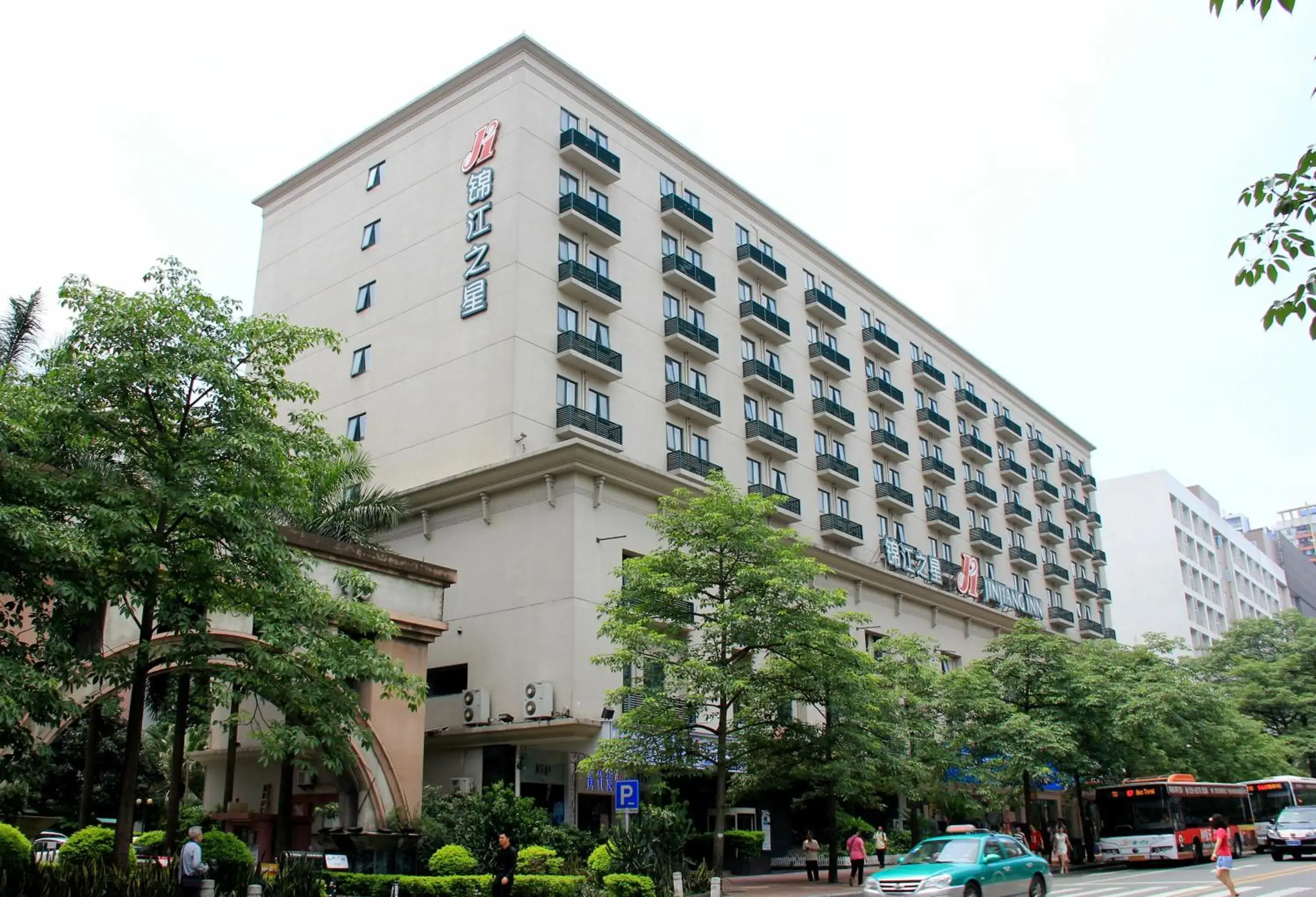 Property building in Jinjiang Inn Guangzhou Haizhu Jiangtai Road Subway Station Property building in Jinjiang Inn Guangzhou Haizhu Jiangtai Road Subway Station