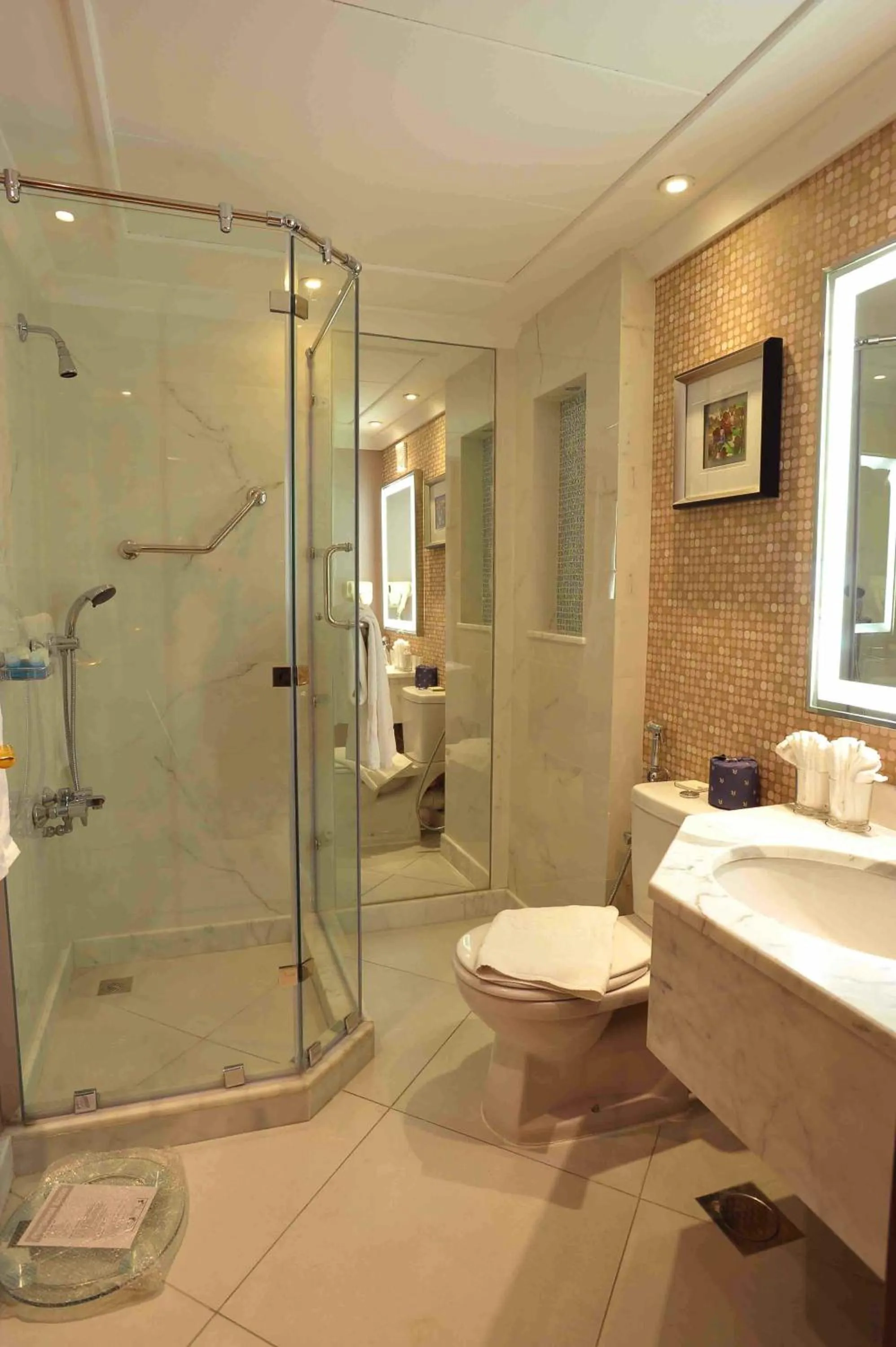 Shower in Al Marwa Rayhaan by Rotana - Makkah