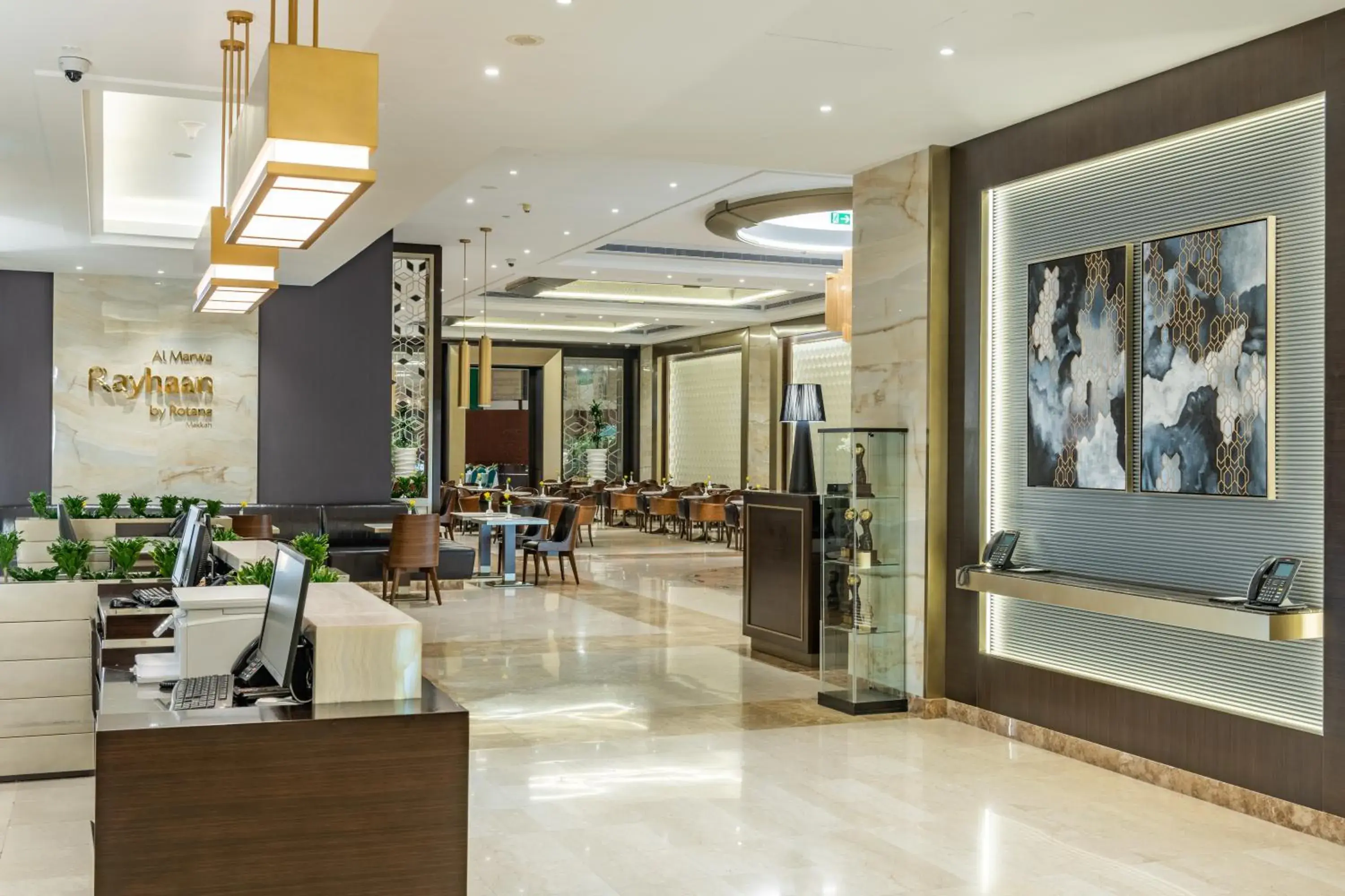 Lobby or reception in Al Marwa Rayhaan by Rotana - Makkah Lobby or reception in Al Marwa Rayhaan by Rotana - Makkah
