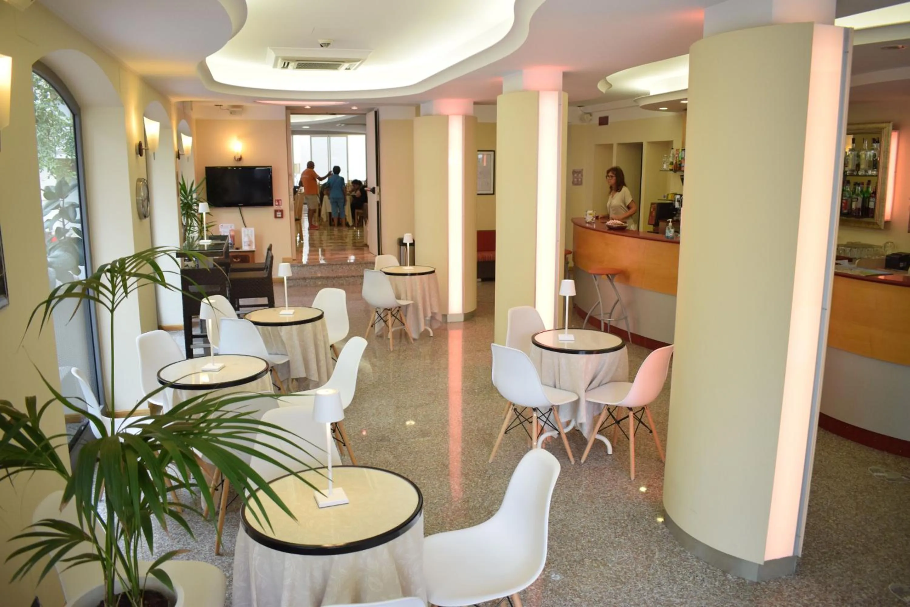 Lounge or bar in Hotel Romantico
