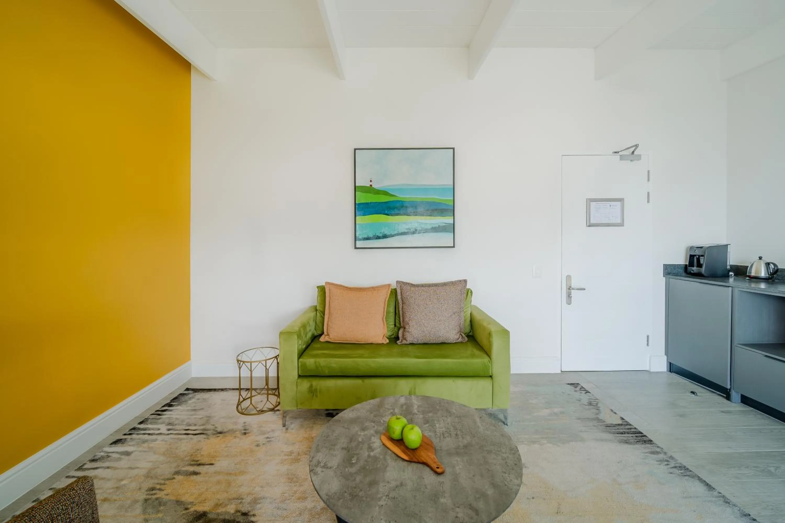 Kitchen or kitchenette in One Marine Drive Boutique Hotel & Spa by The Living Journey Collection