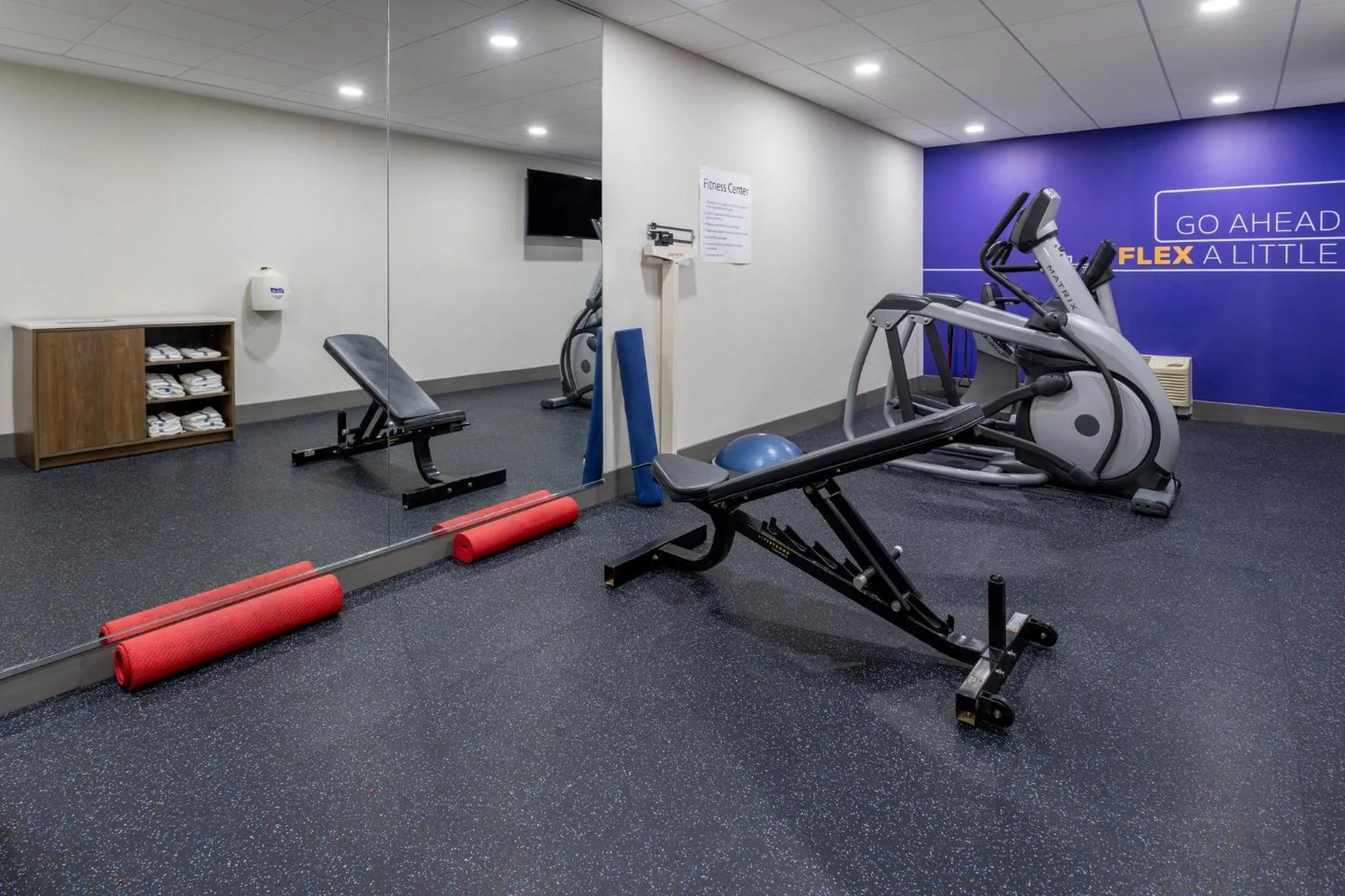 Fitness centre/facilities in Holiday Inn Express Hotel & Suites Vineland Millville by IHG