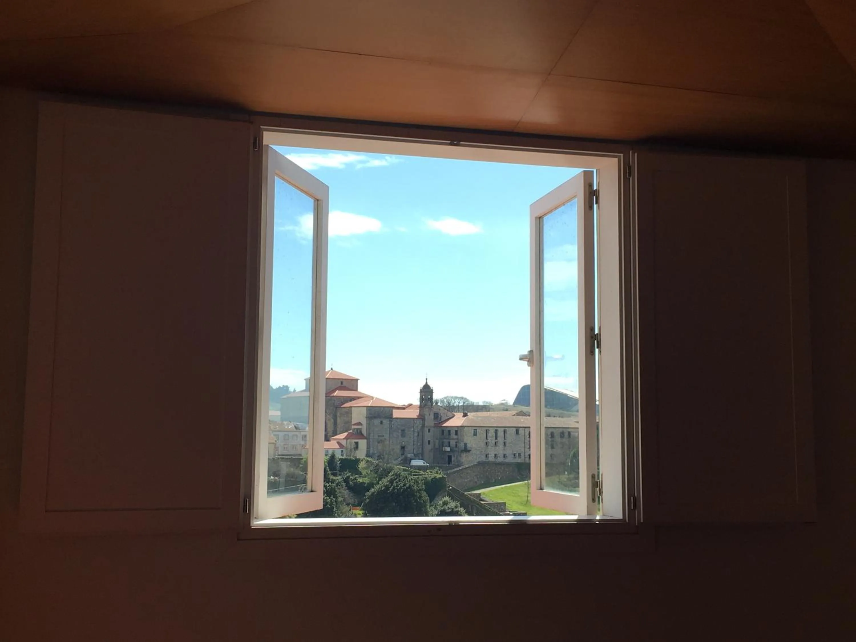 City view in Pensión O Xardin de Julia