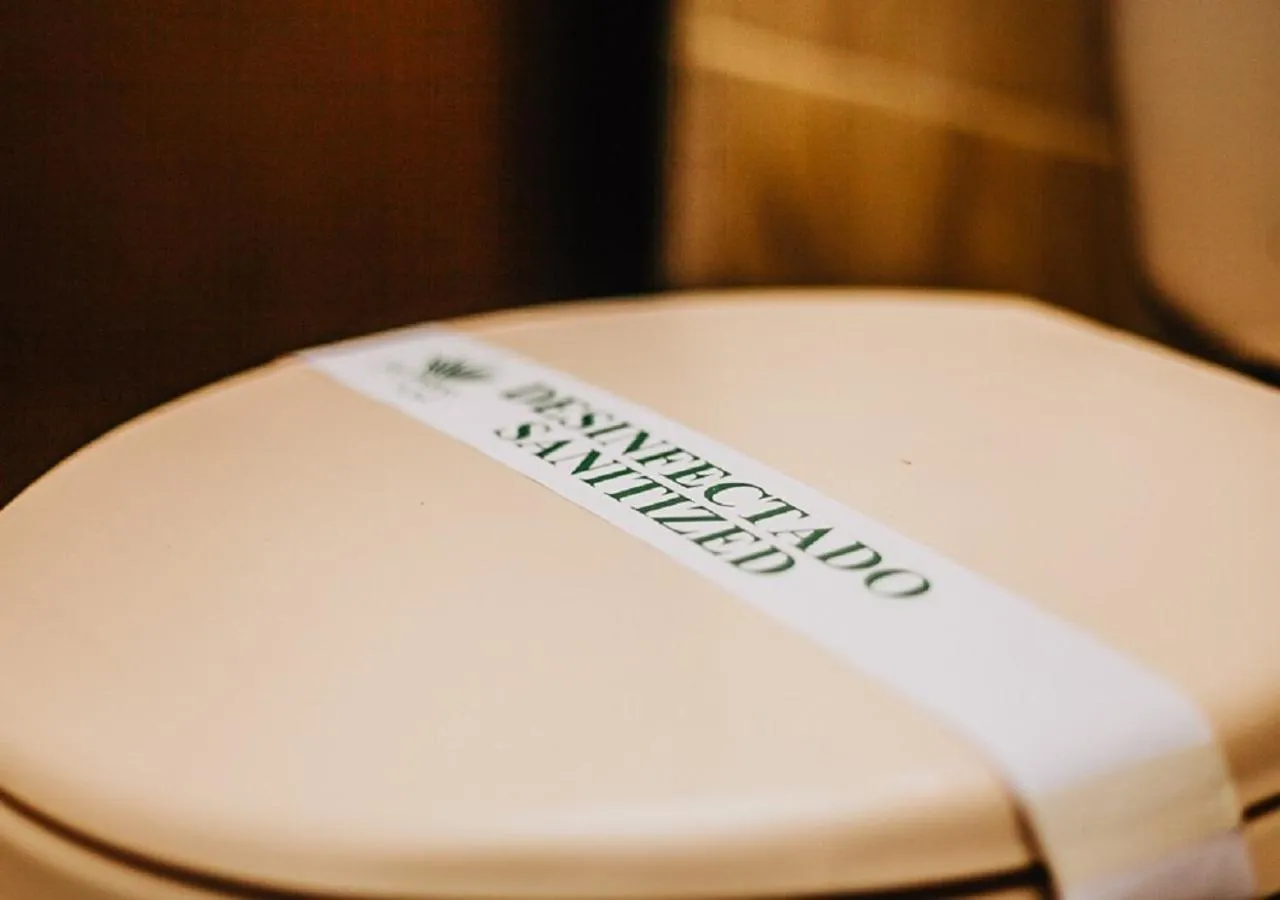 Bathroom in Las Tholas Hotel