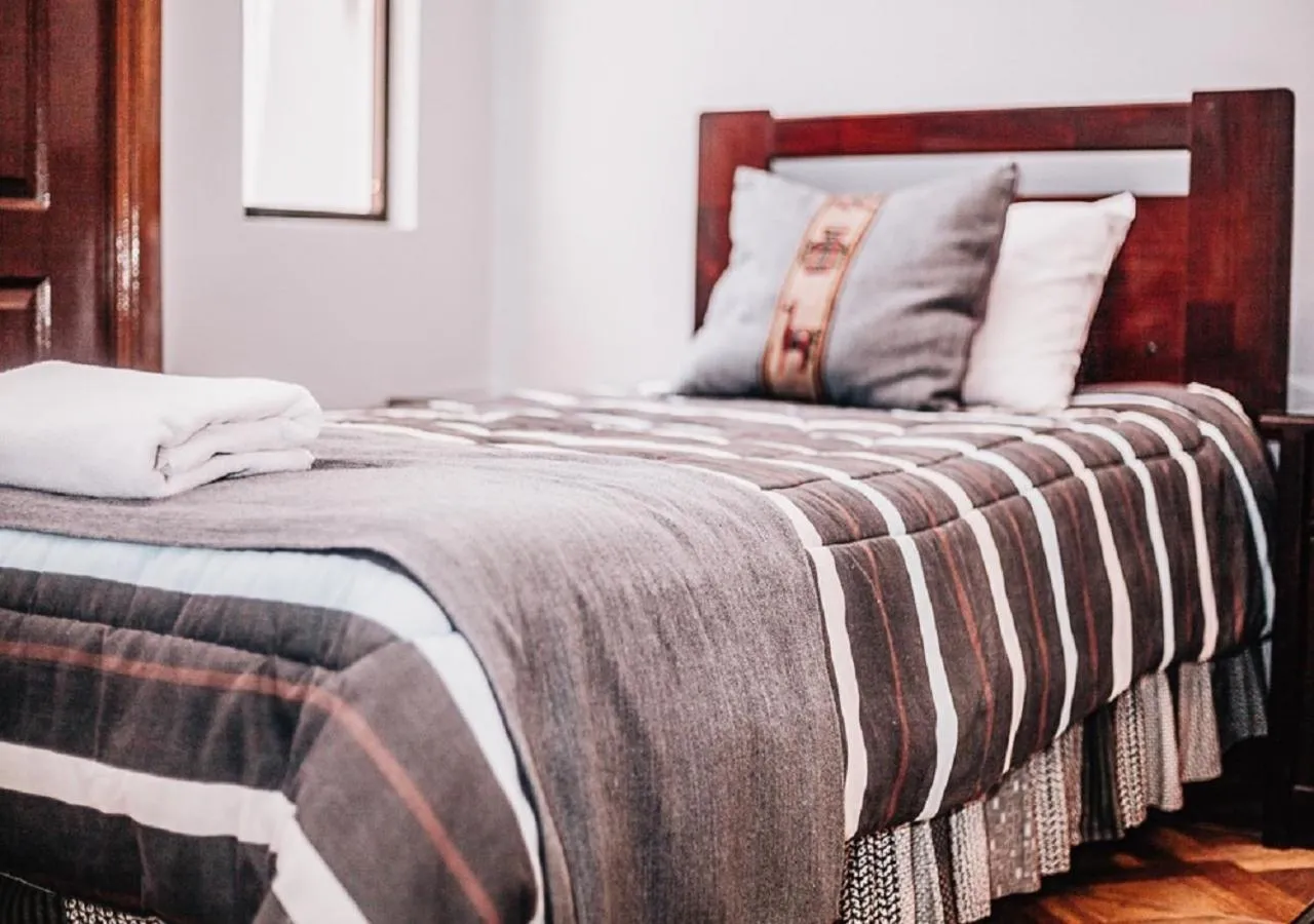 Bed in Las Tholas Hotel