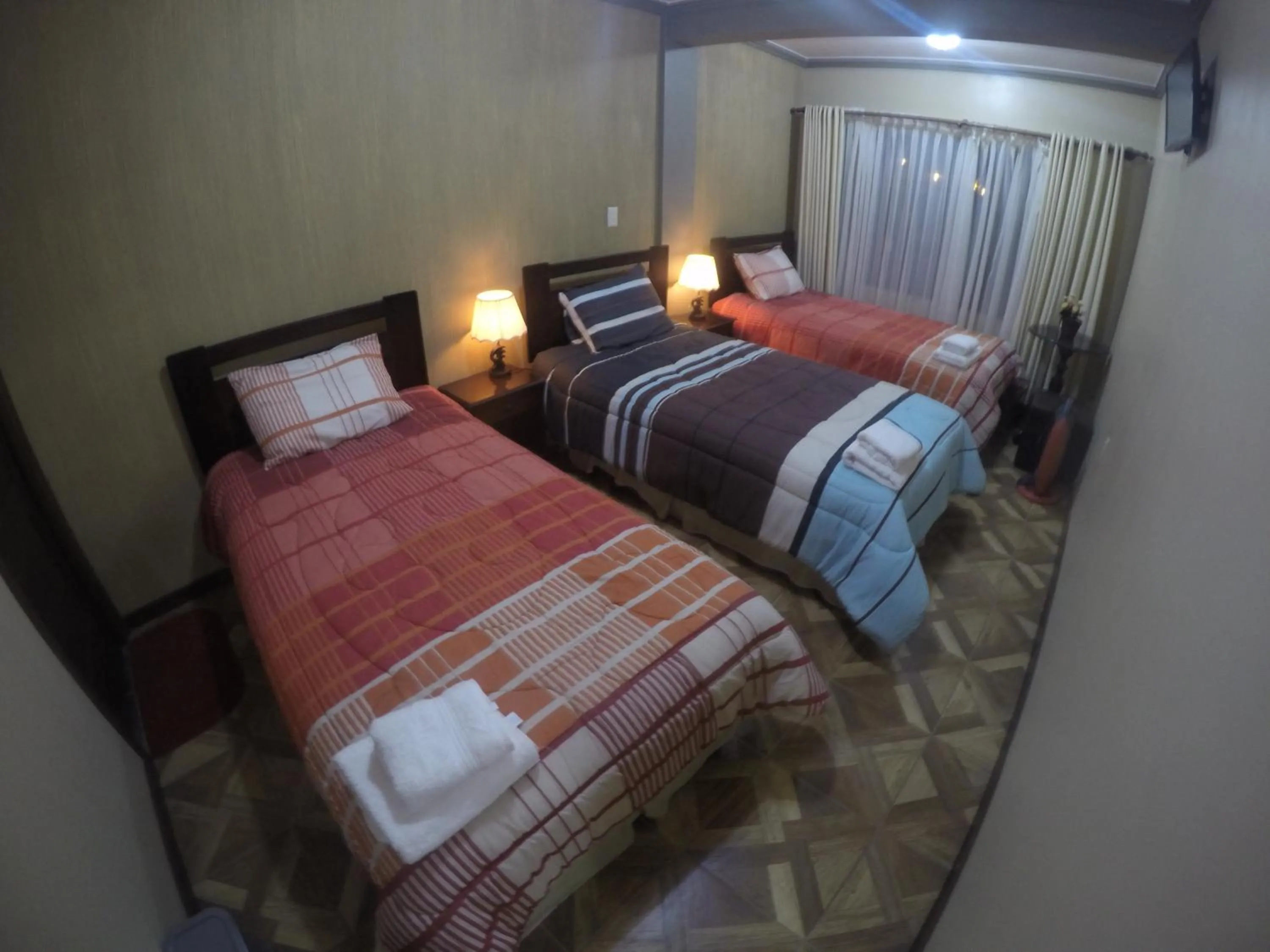 Bed in Las Tholas Hotel