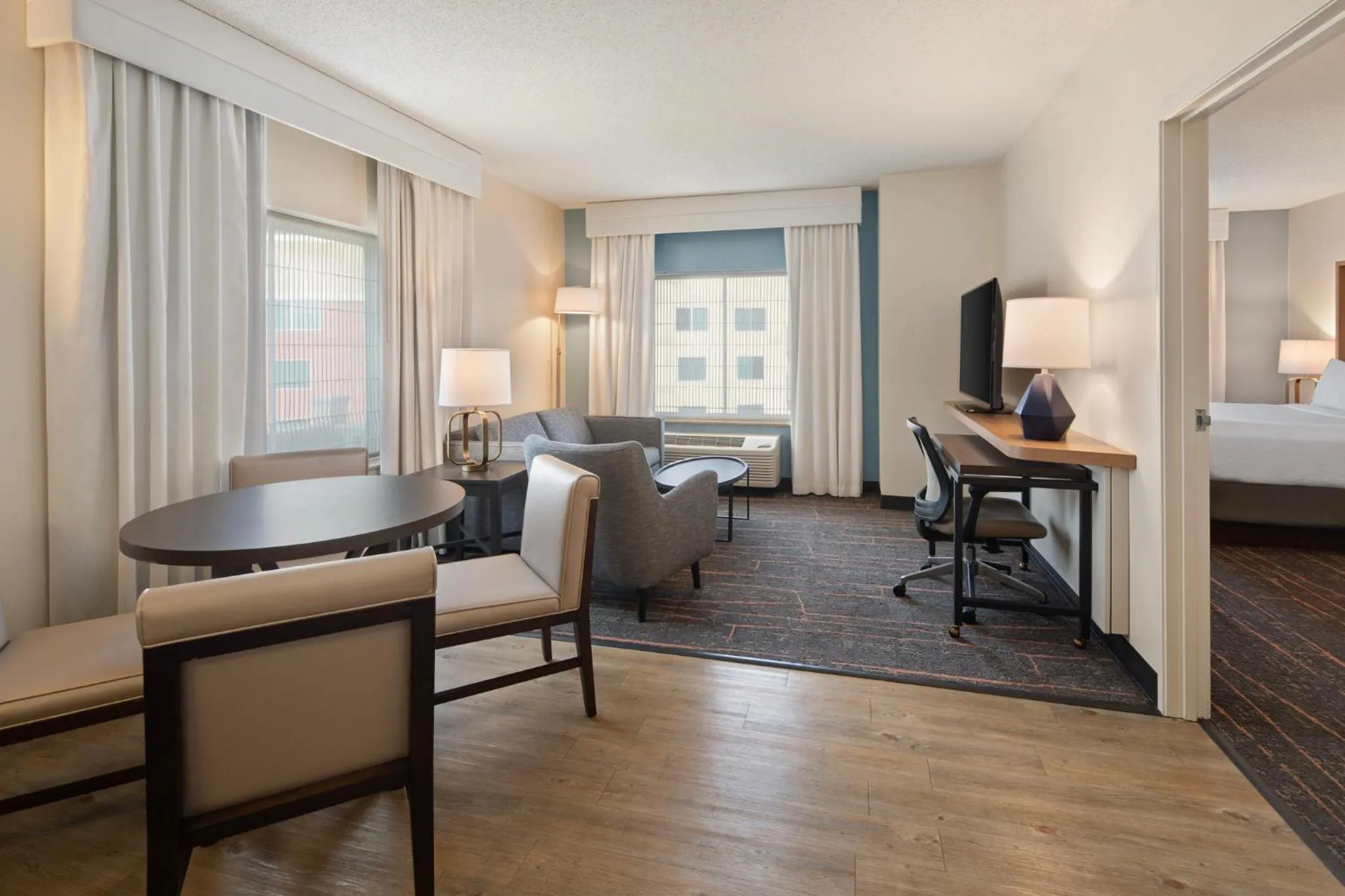 Photo of the whole room, Bed in Holiday Inn Hotel & Suites Maple Grove Northwest Minneapolis-Arbor Lakes by IHG