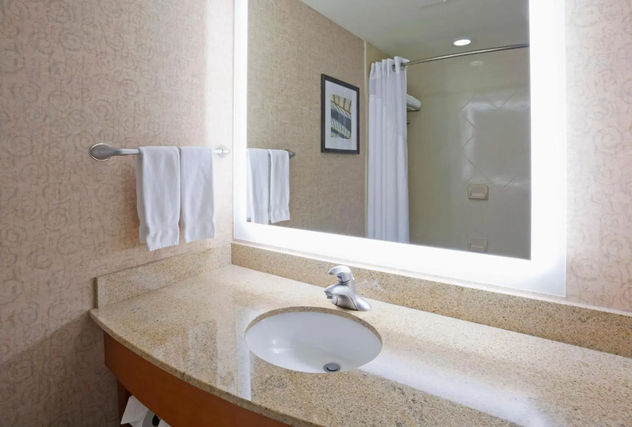 Bathroom in Holiday Inn Hotel & Suites Maple Grove Northwest Minneapolis-Arbor Lakes by IHG Bathroom in Holiday Inn Hotel & Suites Maple Grove Northwest Minneapolis-Arbor Lakes by IHG