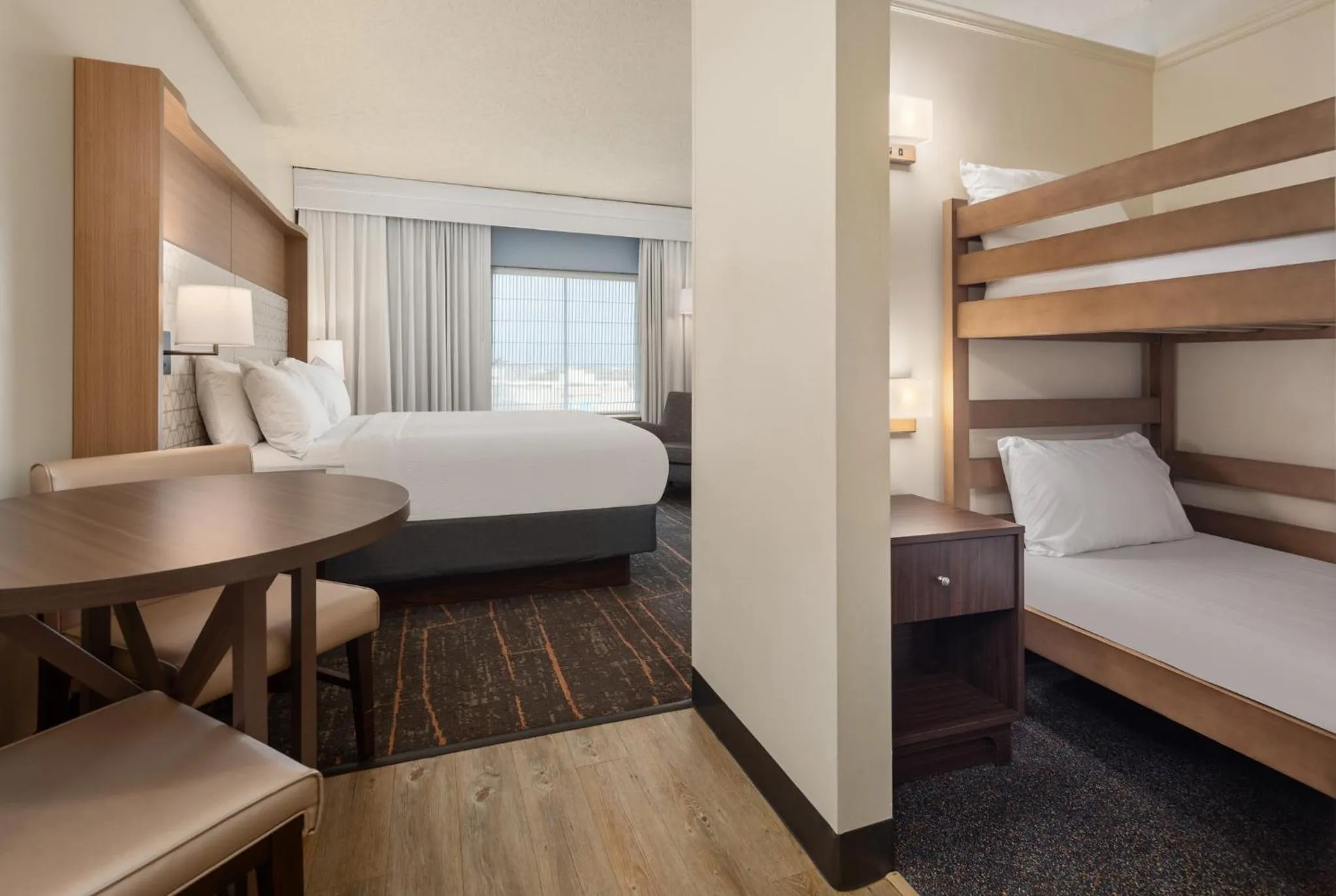 Photo of the whole room, Bed in Holiday Inn Hotel & Suites Maple Grove Northwest Minneapolis-Arbor Lakes by IHG