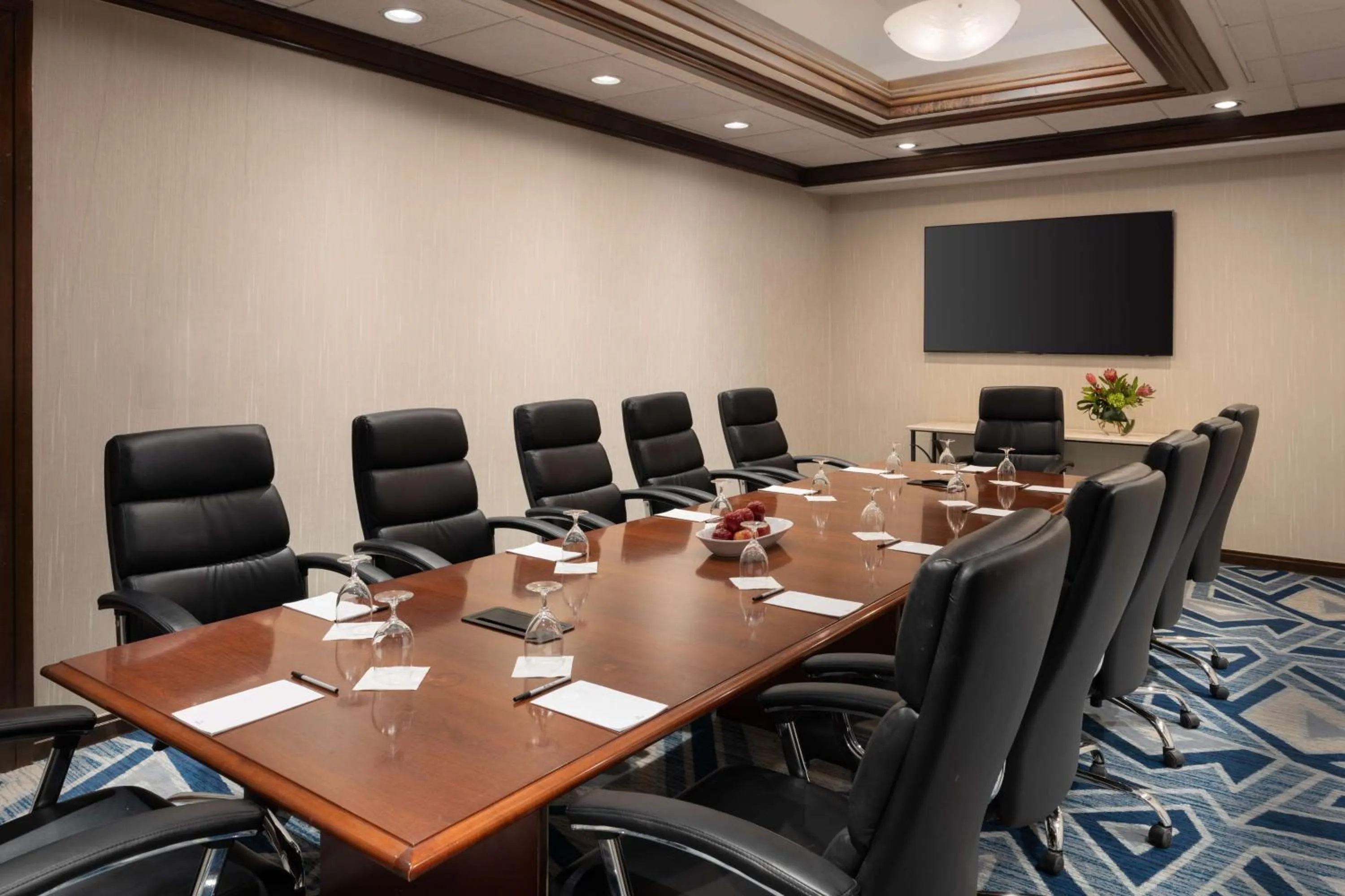Meeting/conference room in Hilton Durham near Duke University
