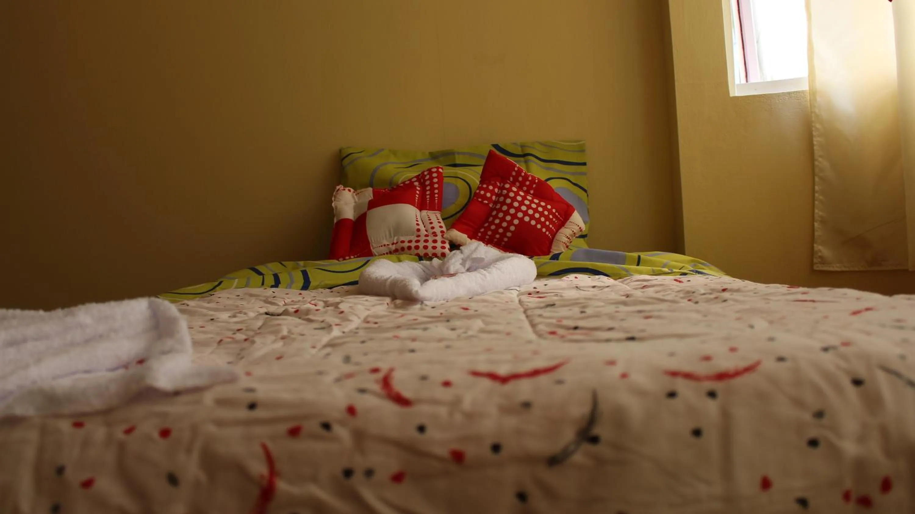 Bed in Hotel Flor Del Campo