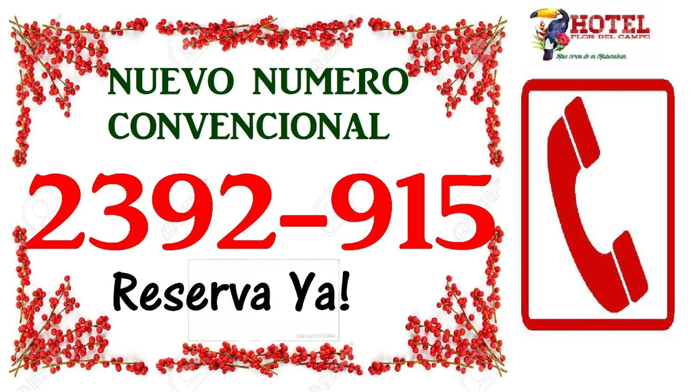 Property building in Hotel Flor Del Campo