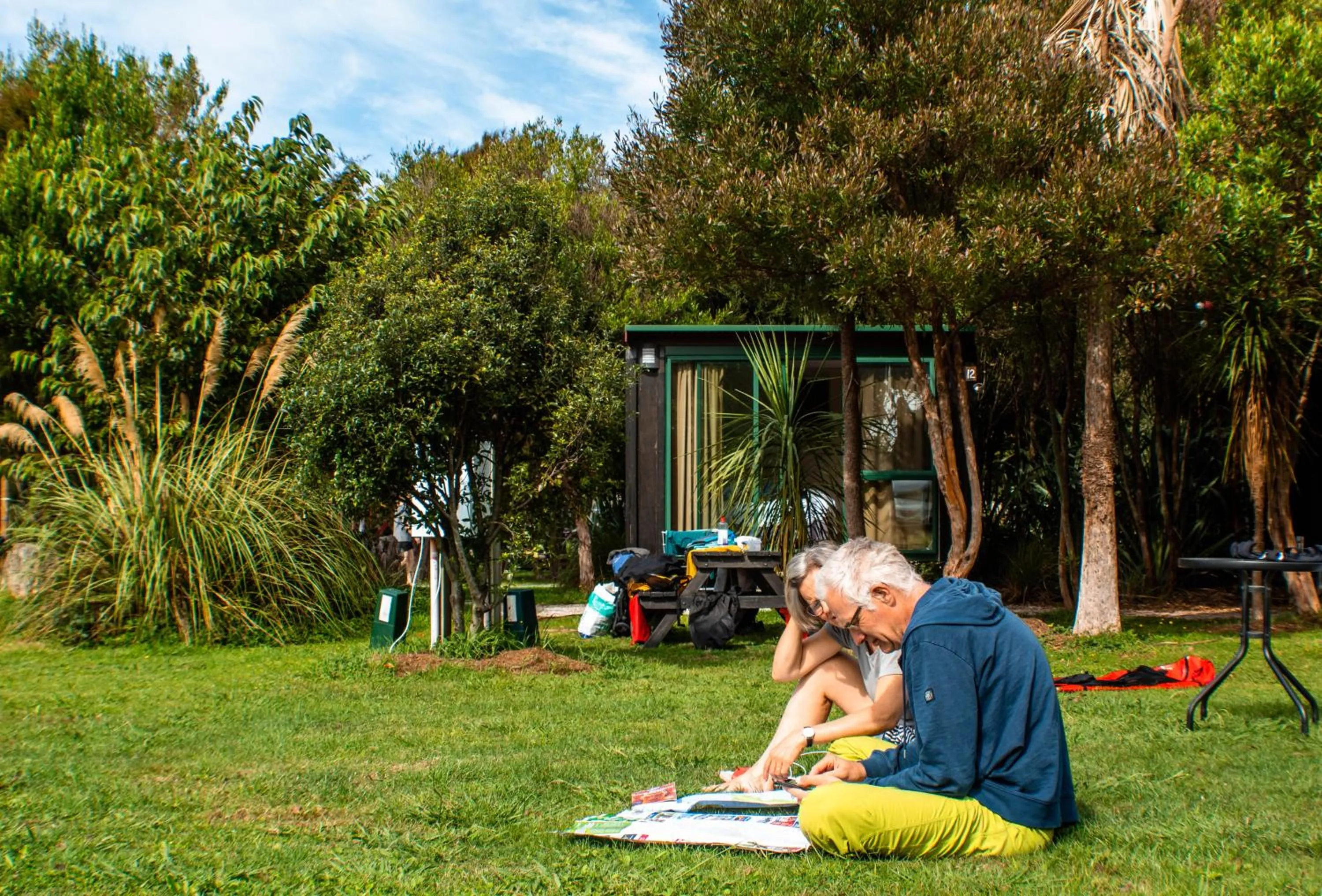 Garden in The Barn Cabins & Camp
