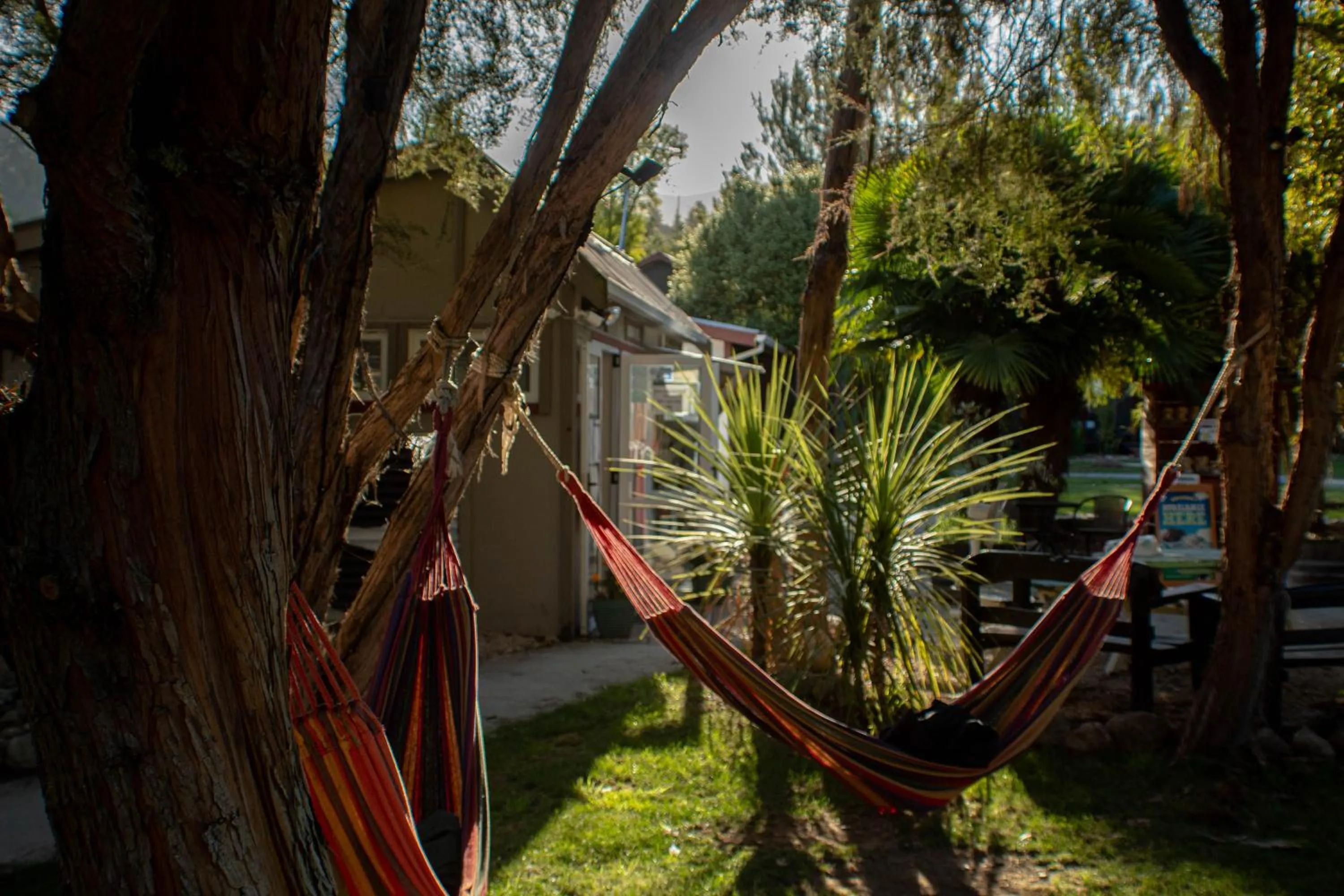 Facade/entrance in The Barn Cabins & Camp
