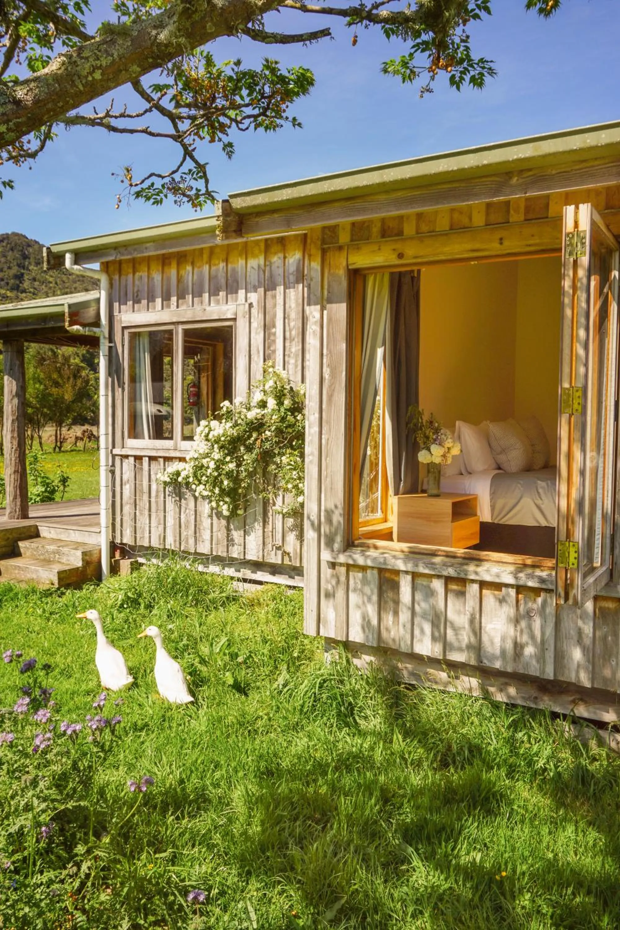 Garden in The Barn Cabins & Camp