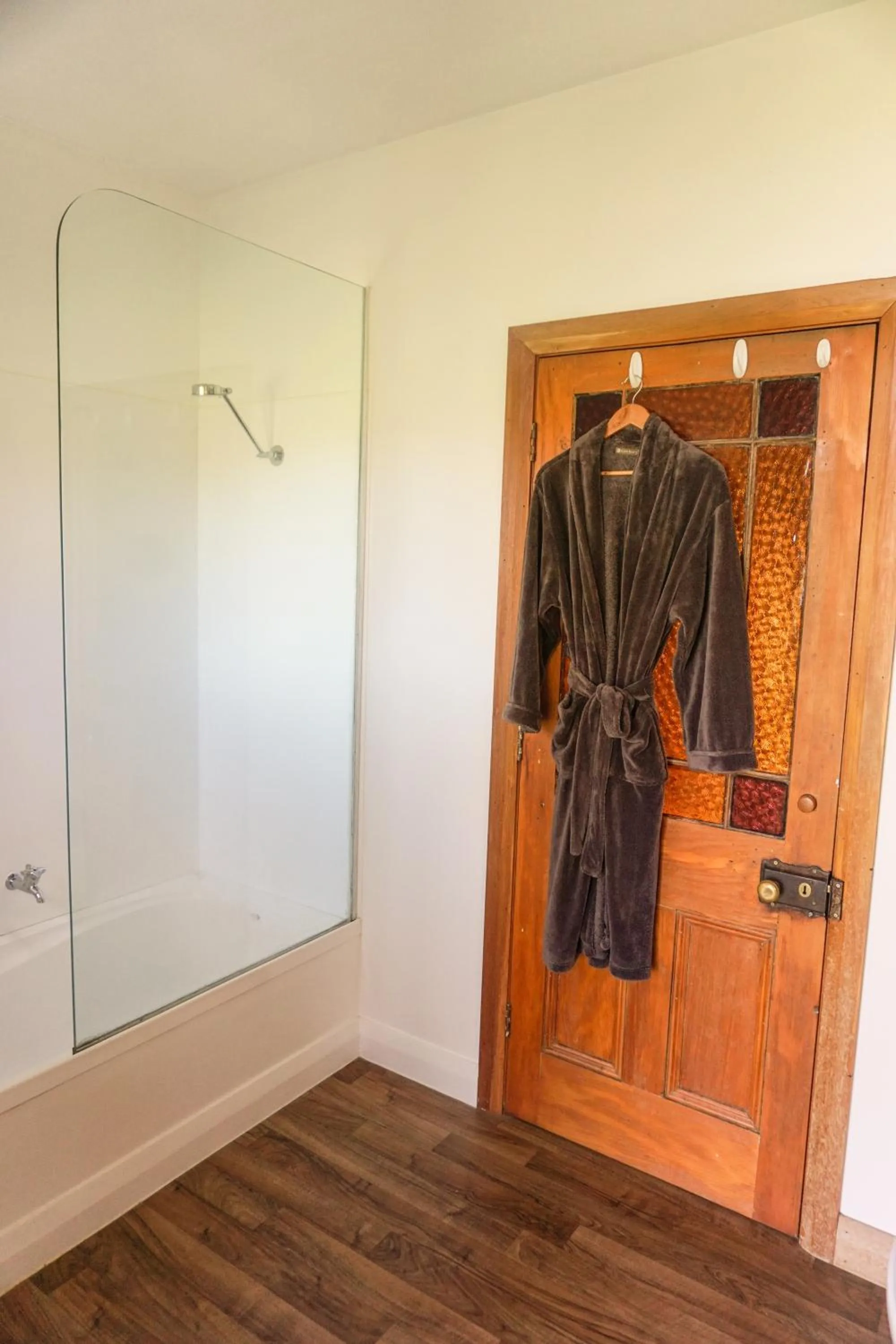 Shower in The Barn Cabins & Camp