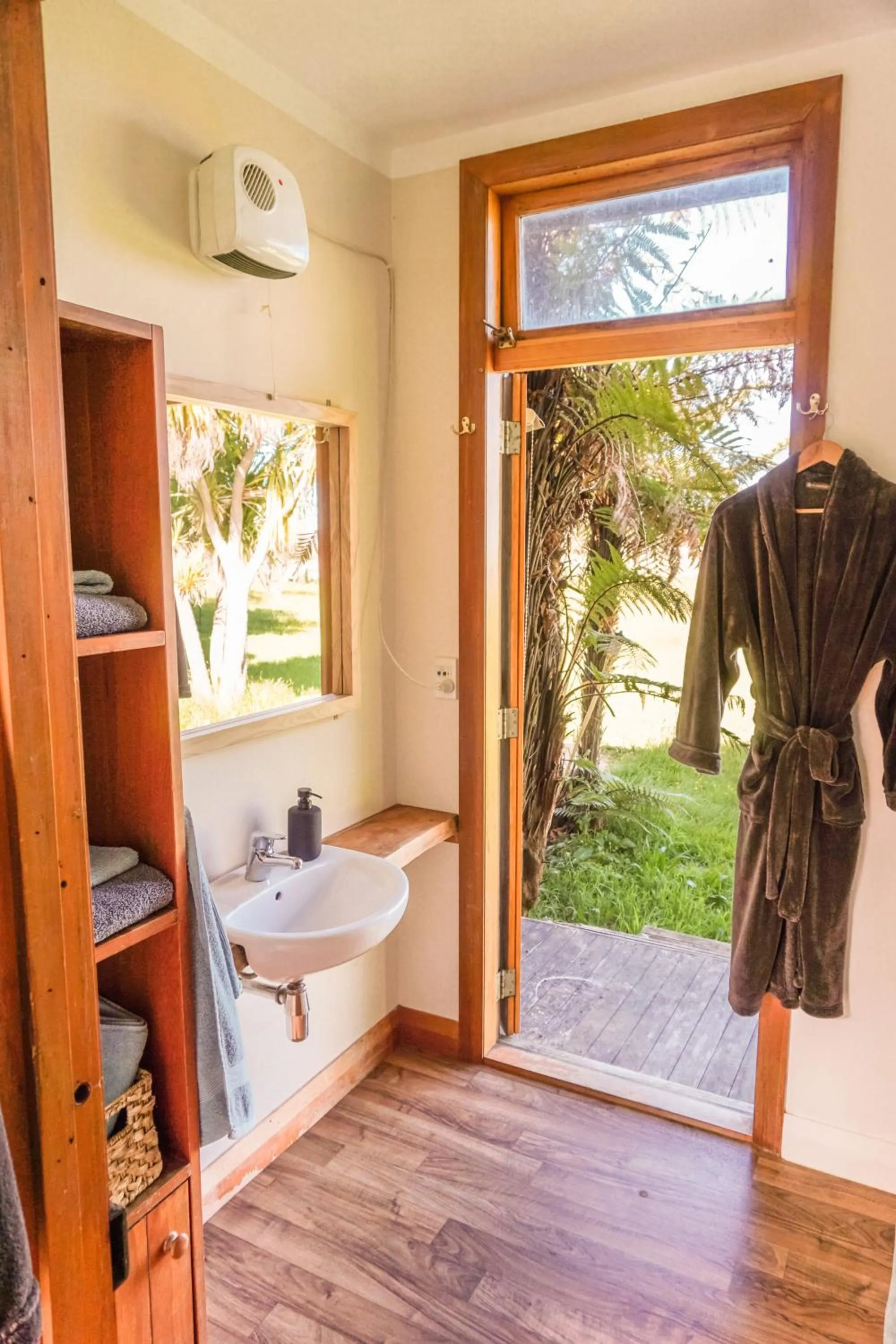 Bathroom in The Barn Cabins & Camp