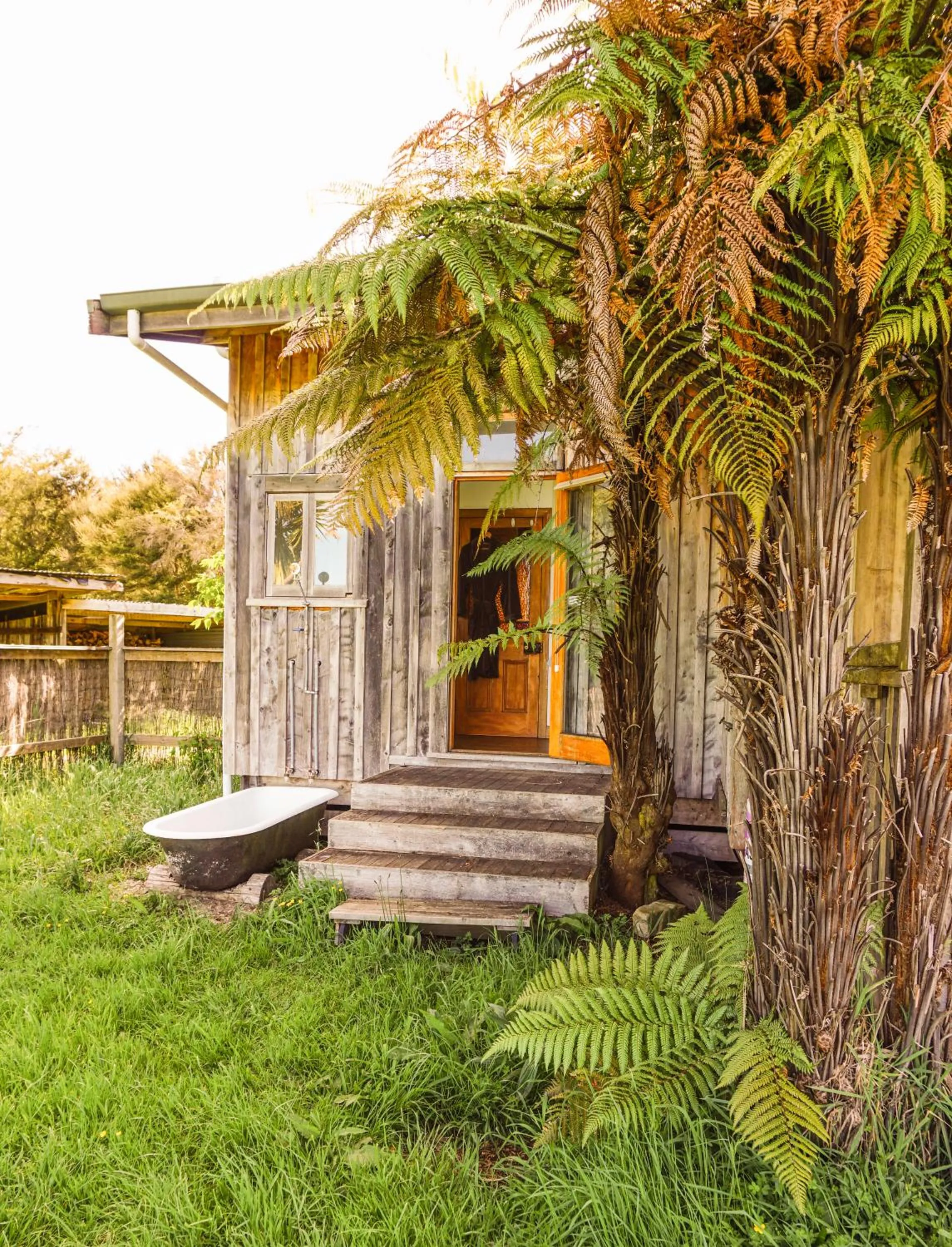Shower in The Barn Cabins & Camp