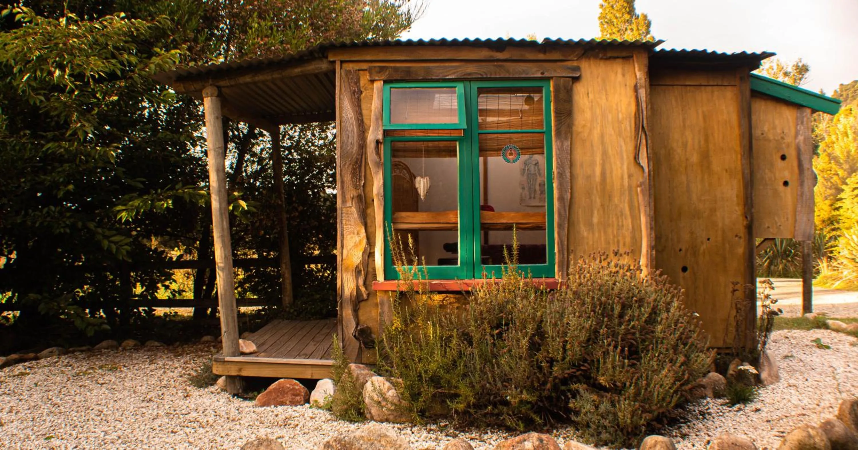 Property building in The Barn Cabins & Camp