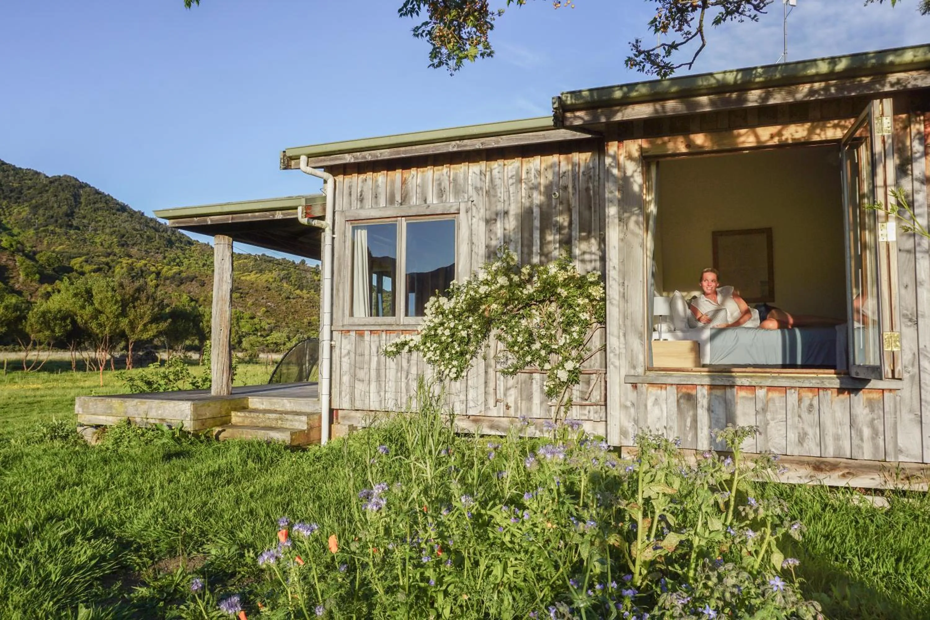 Garden in The Barn Cabins & Camp