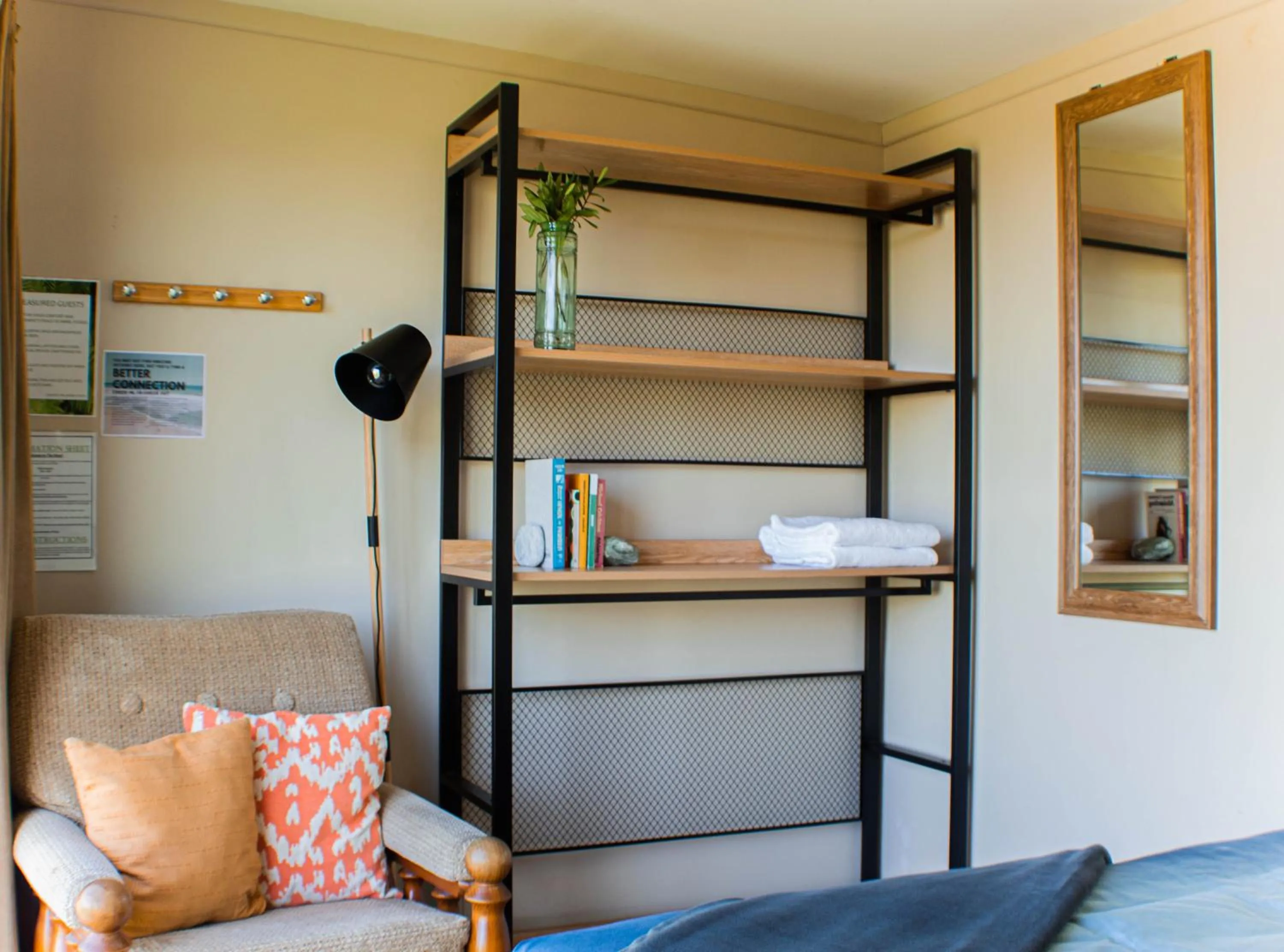 Bedroom, Bed in The Barn Cabins & Camp