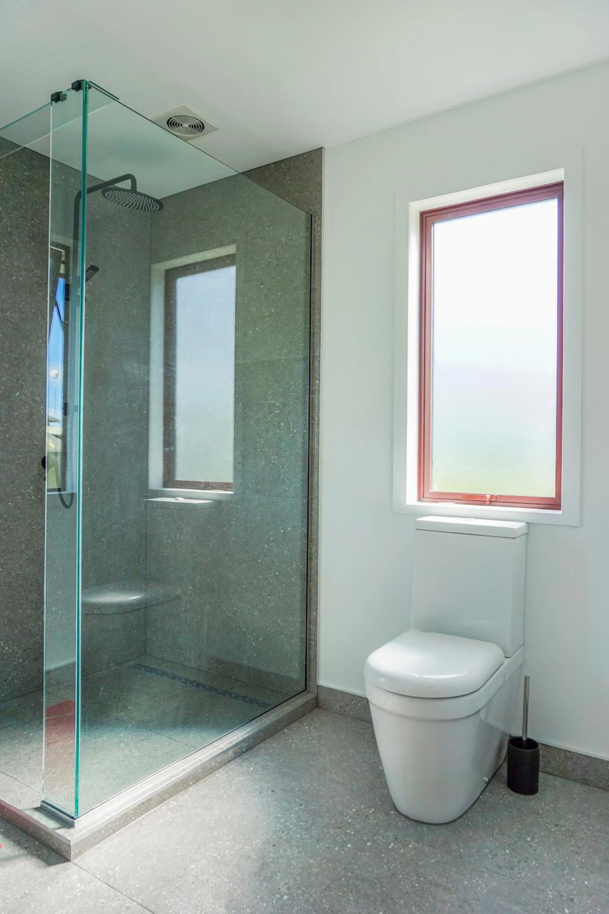 Shower in The Barn Cabins & Camp