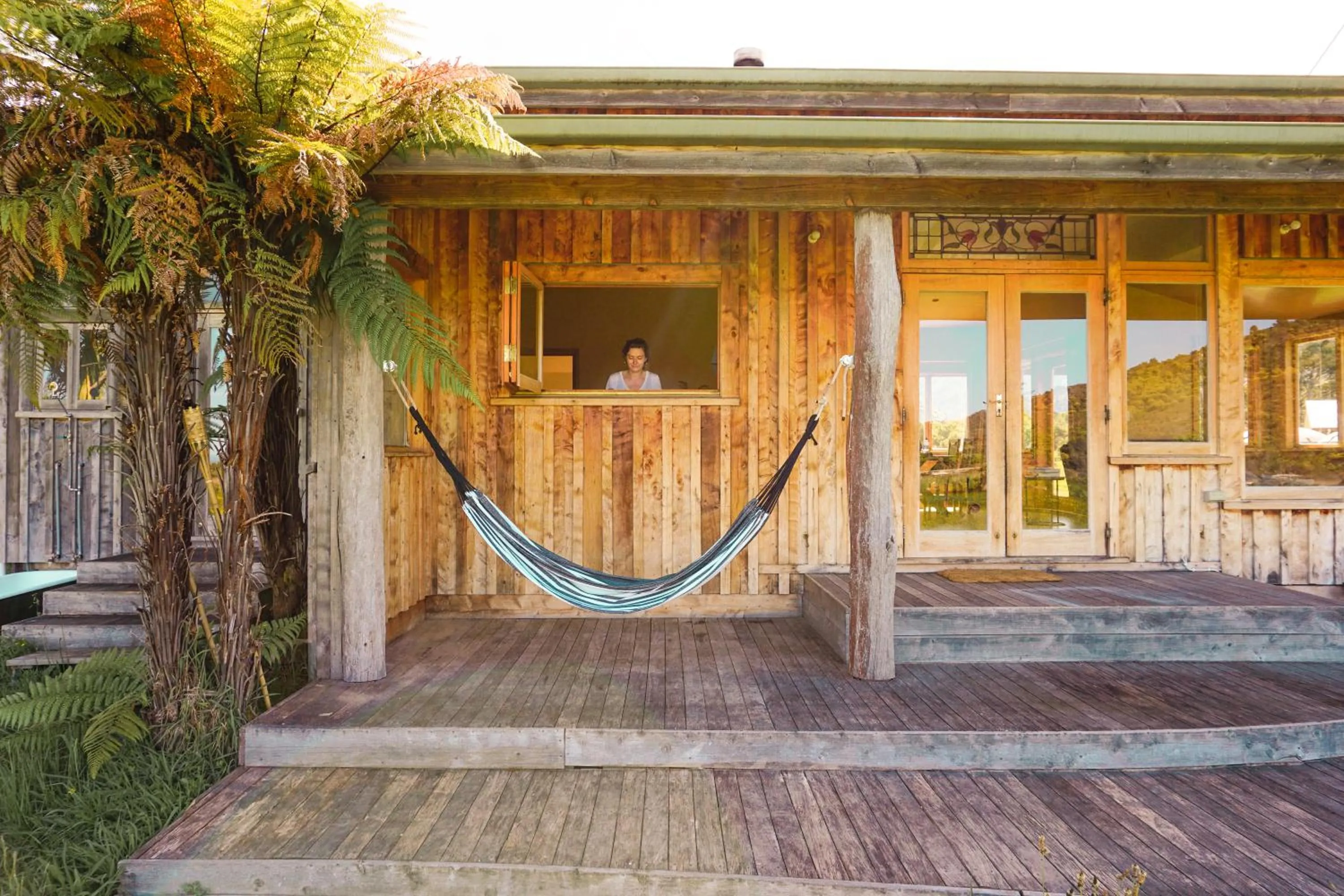 Garden in The Barn Cabins & Camp