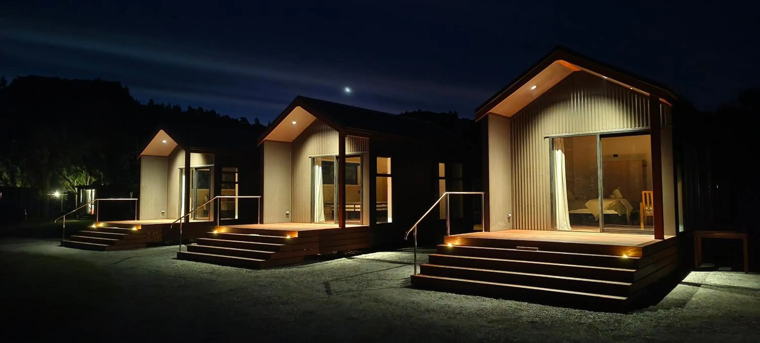 Property building in The Barn Cabins & Camp