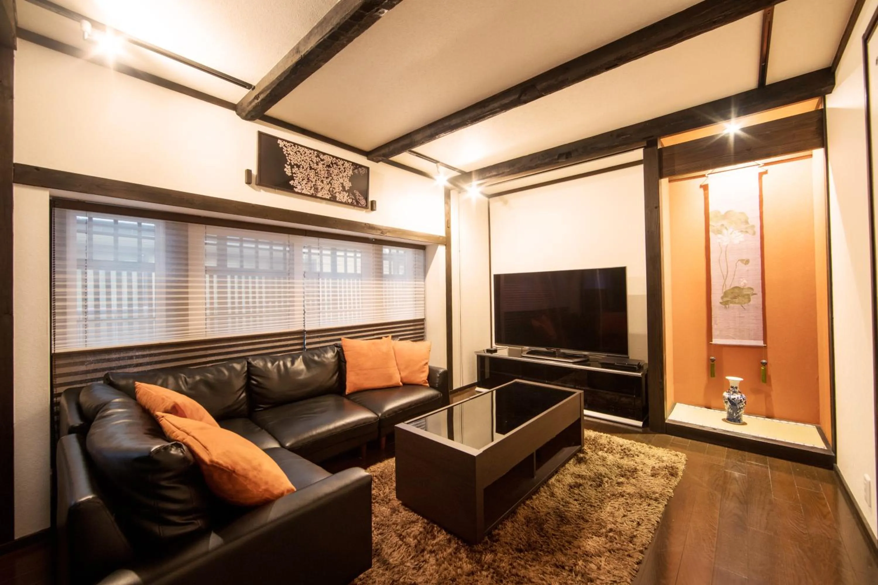 Living room in Rinn Kiyomizu Villa